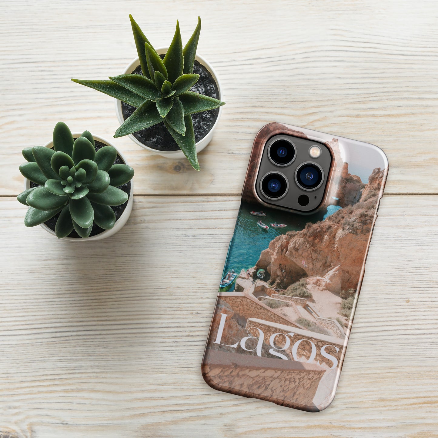 Coque iPhone rigide « Photo Lagos »