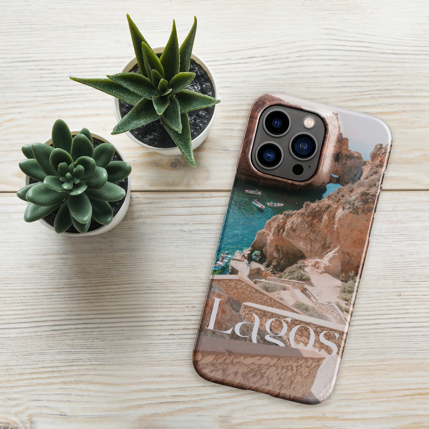 Coque iPhone rigide « Photo Lagos »