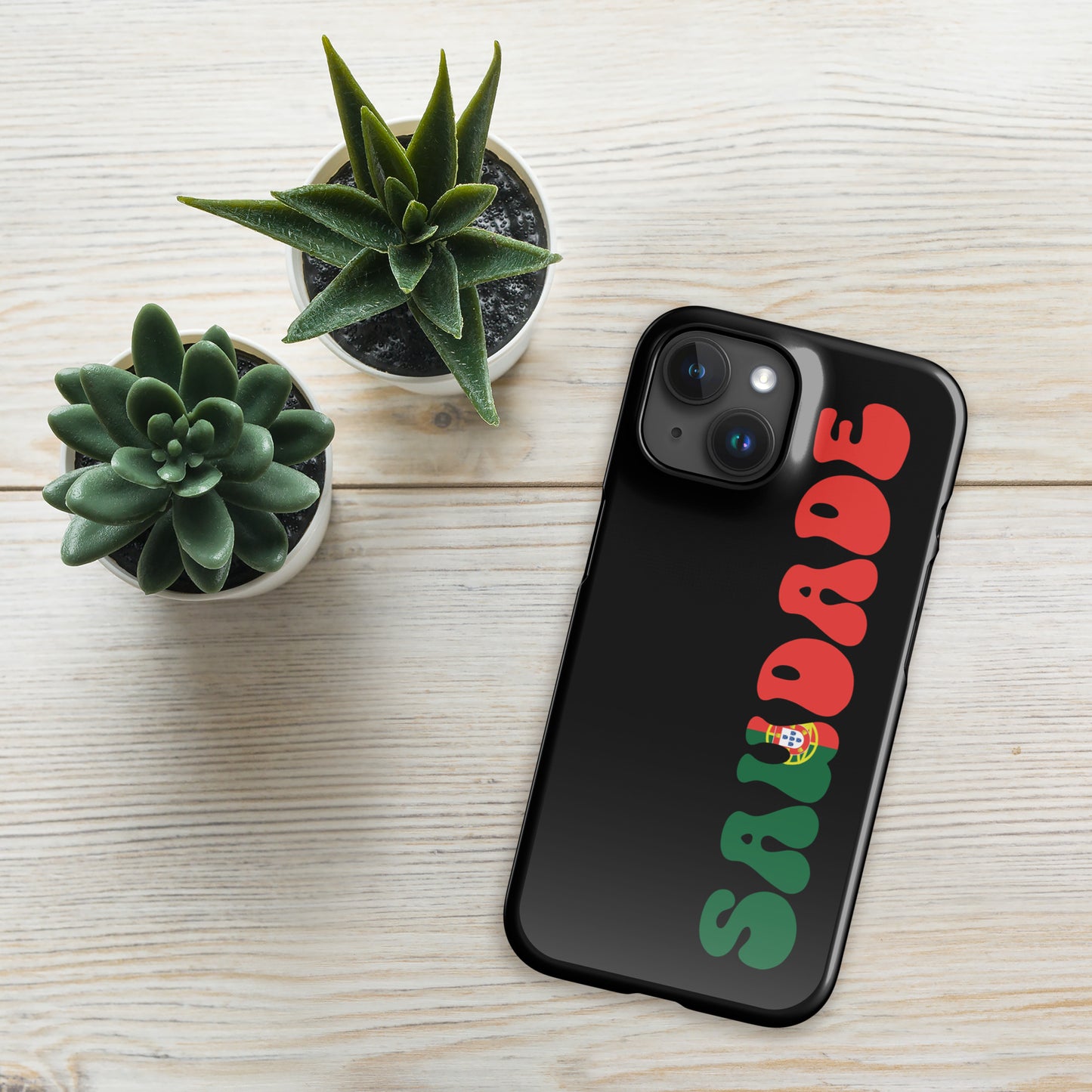 Coque iPhone rigide « Saudade Portugal »