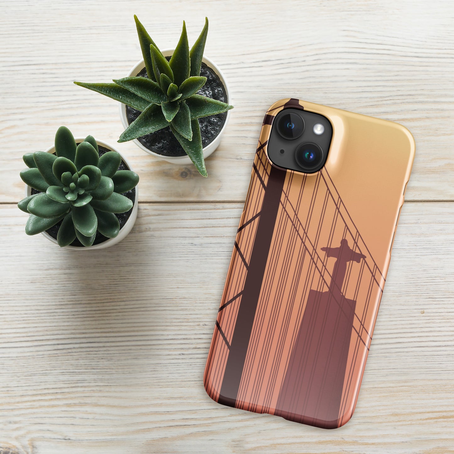 Capa rígida para iPhone “Sunset em Lisboa”