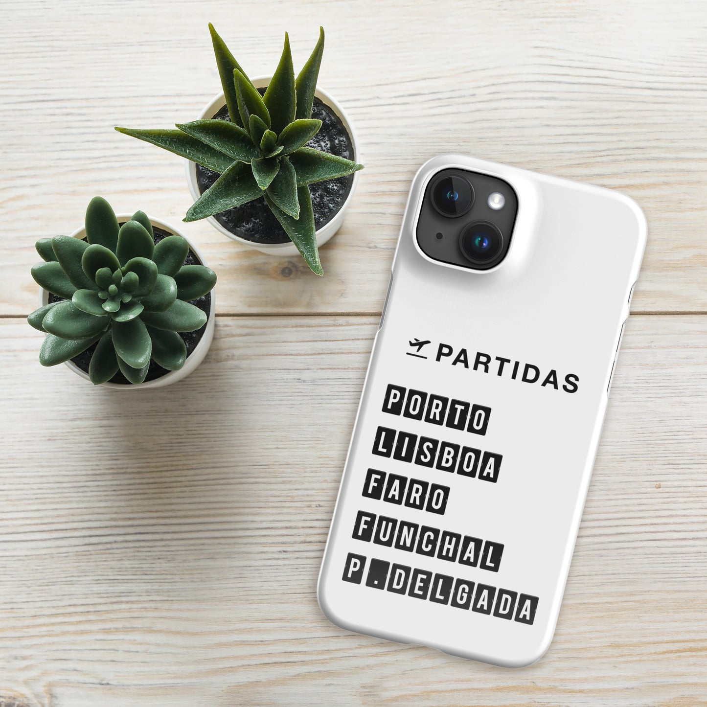 Coque iPhone rigide « Destination Portugal »