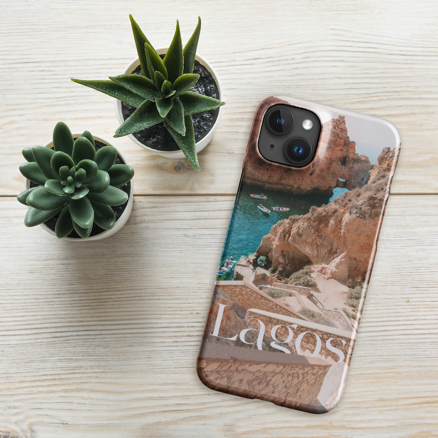 Coque iPhone rigide « Photo Lagos »