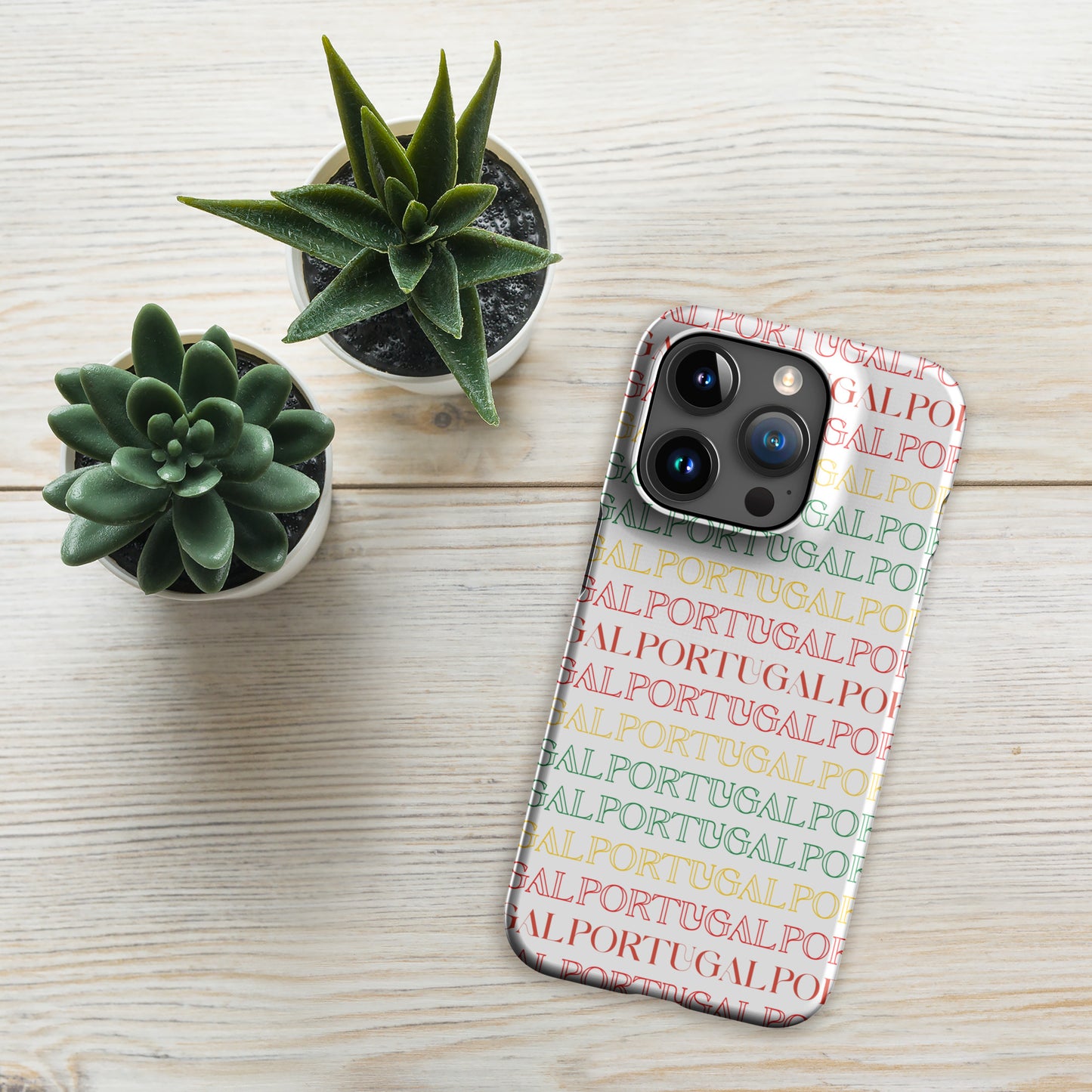 Coque iPhone rigide « Portugal Vibes »