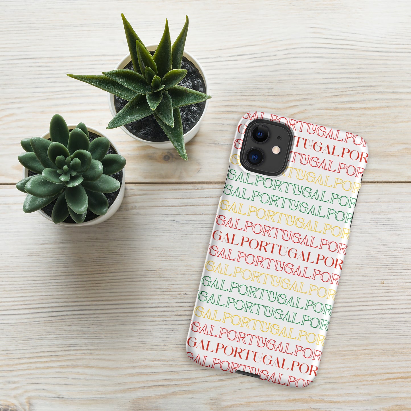 Coque iPhone rigide « Portugal Vibes »