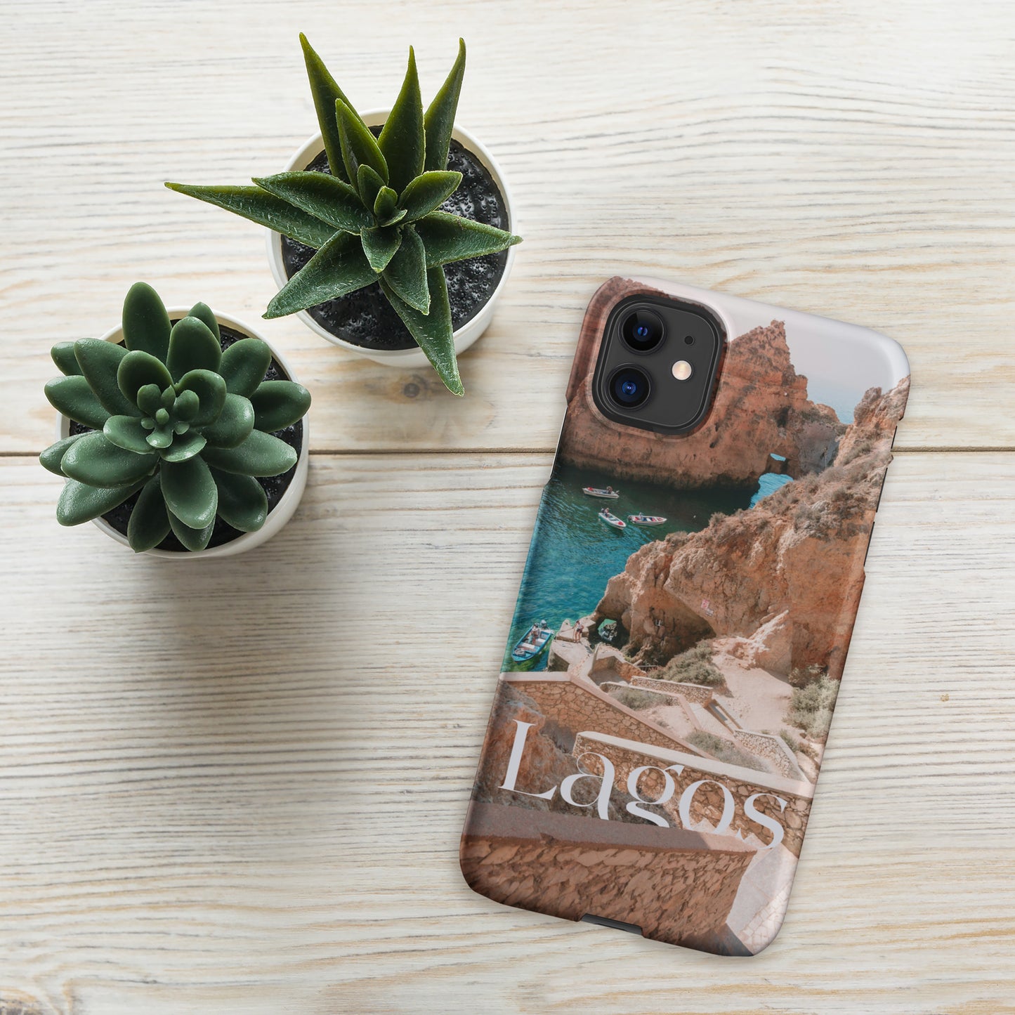 Coque iPhone rigide « Photo Lagos »