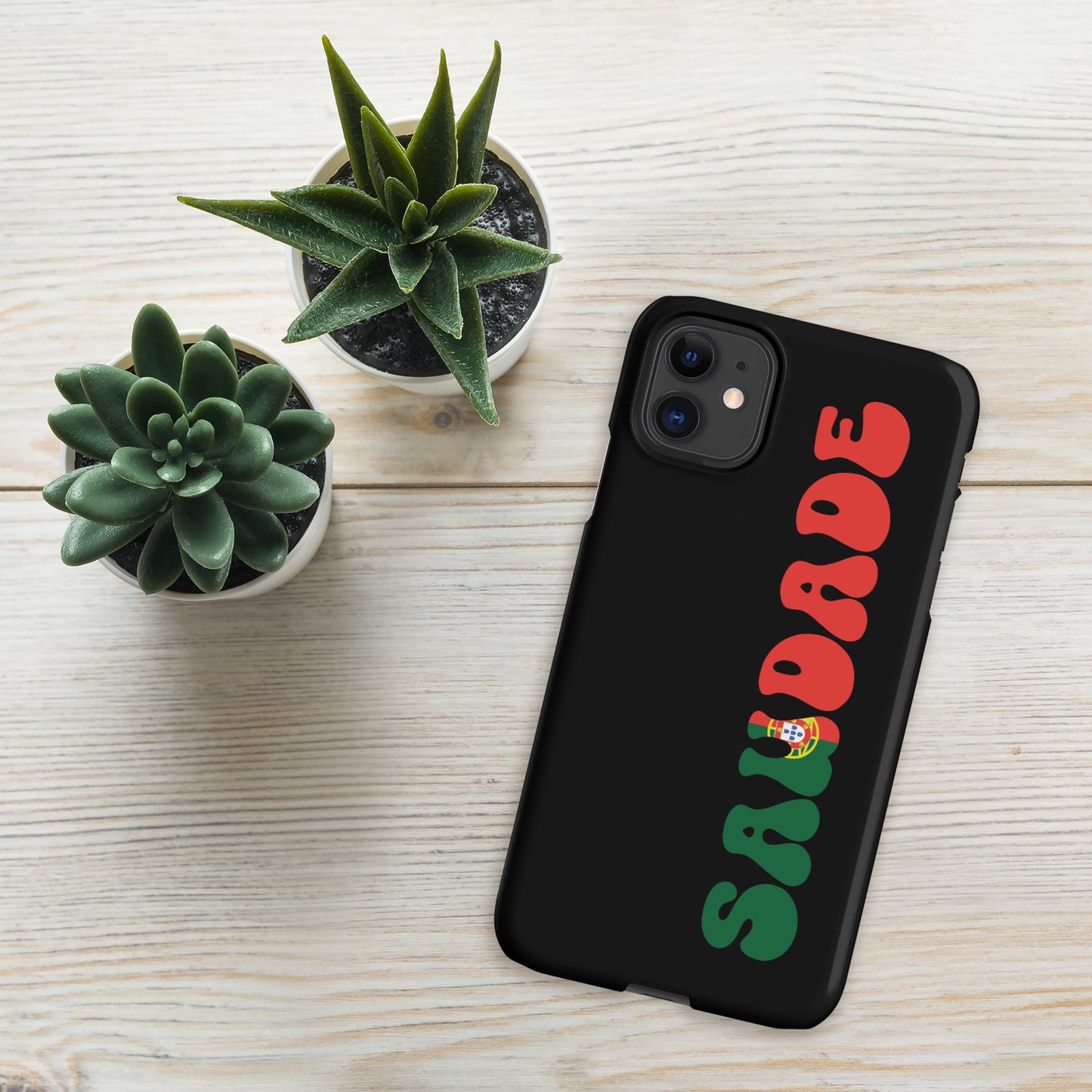 Coque iPhone rigide « Saudade Portugal »