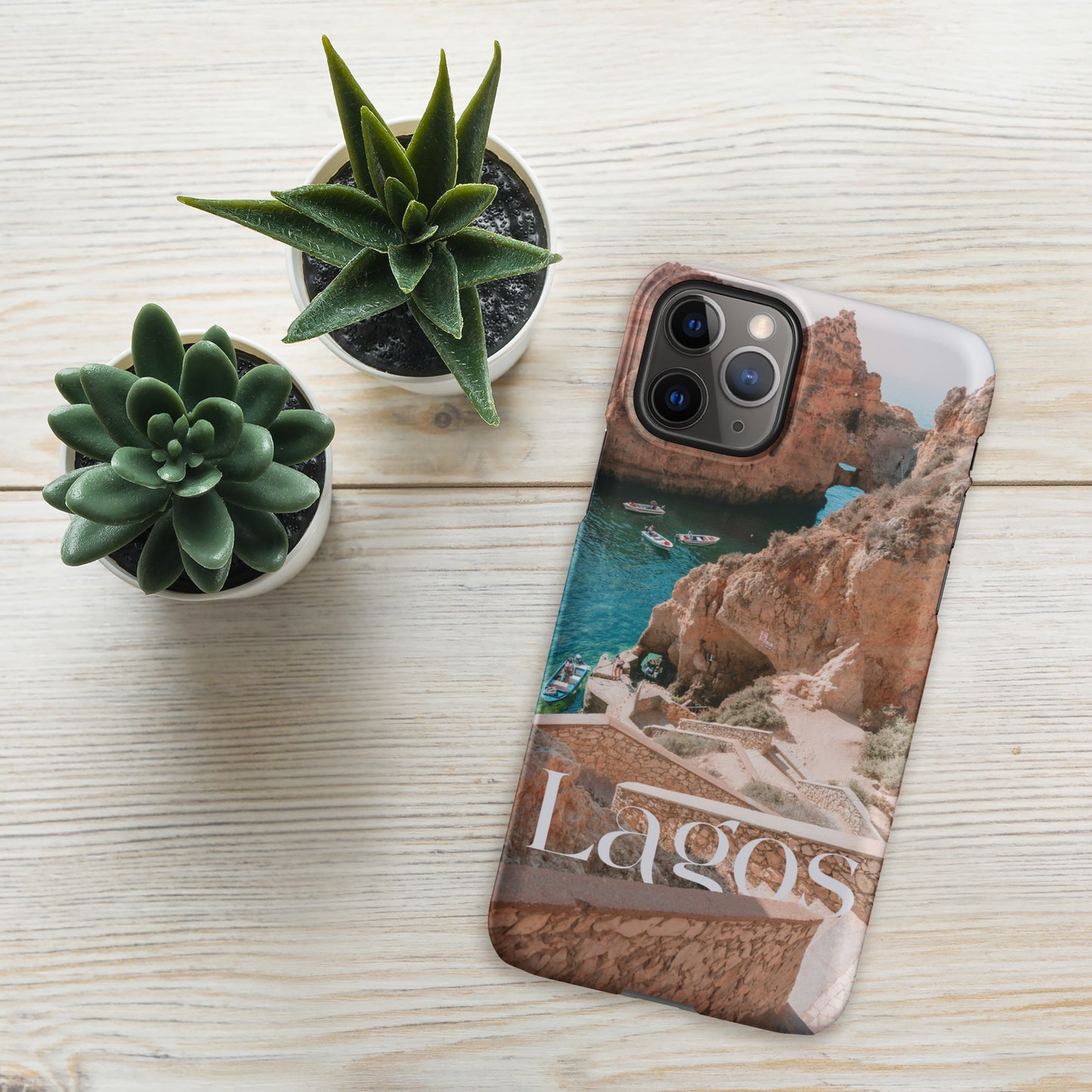 Coque iPhone rigide « Photo Lagos »