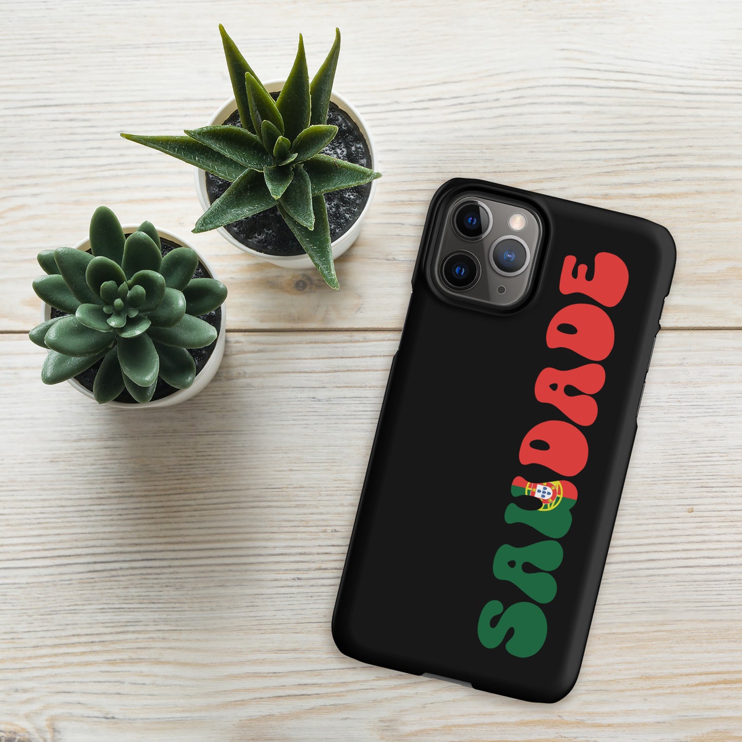 Coque iPhone rigide « Saudade Portugal »