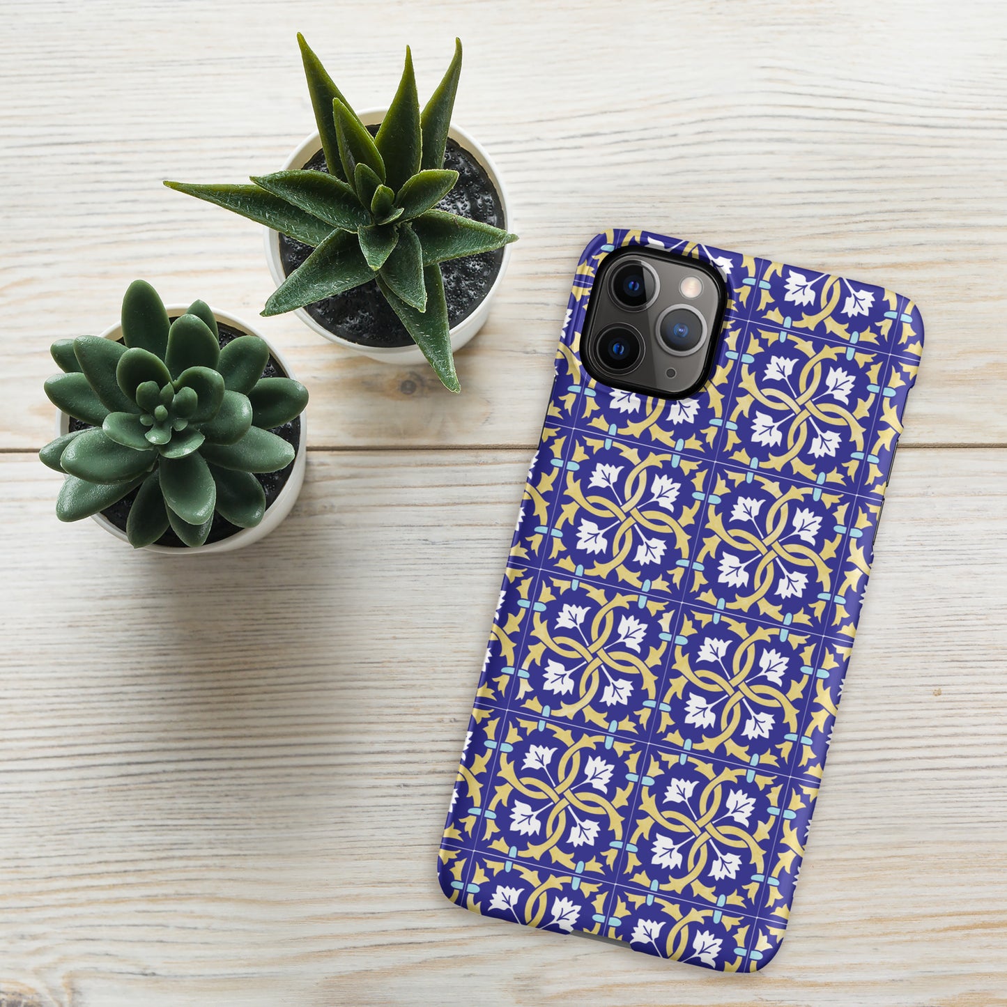 Coque iPhone rigide « Azulejos de Leiria »