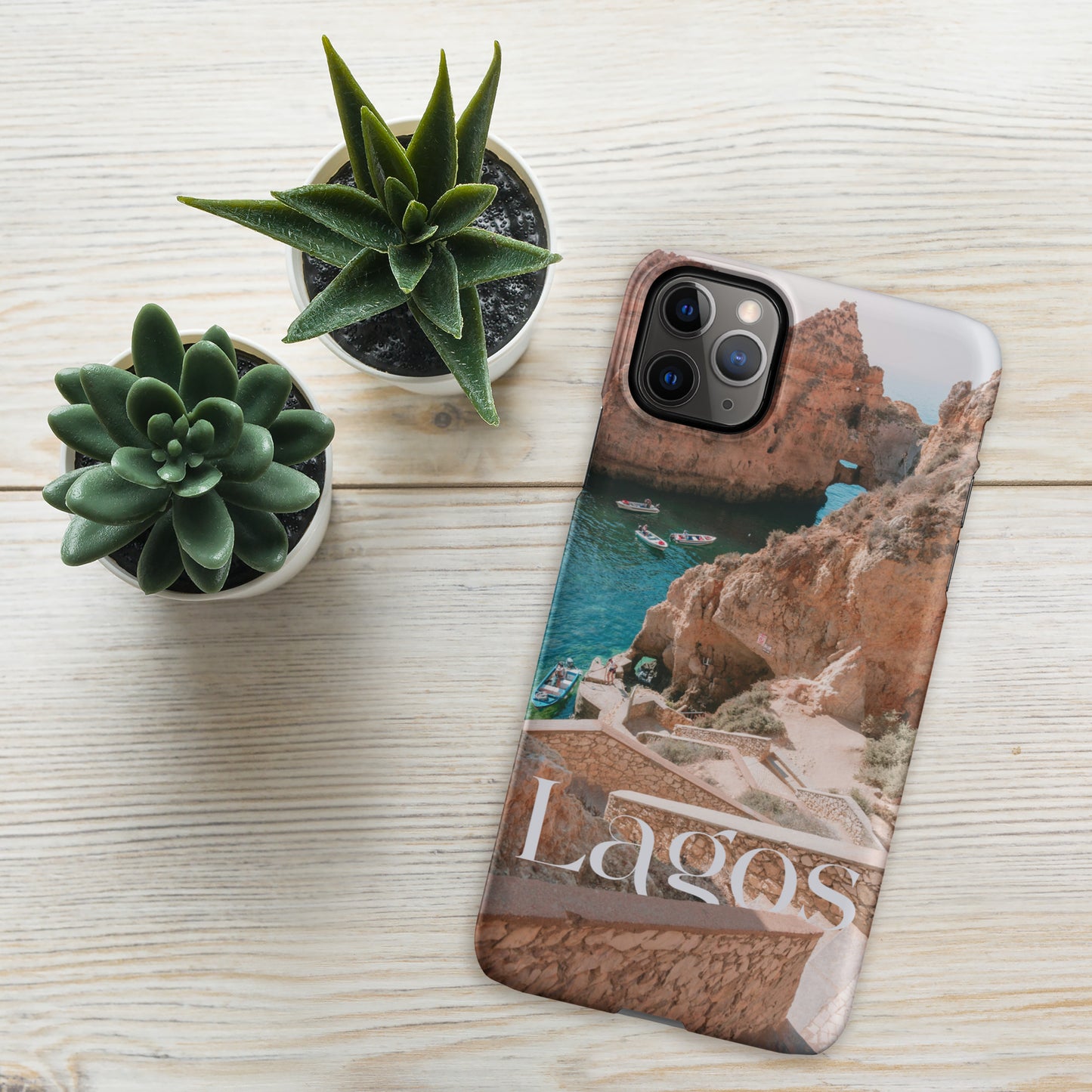 Coque iPhone rigide « Photo Lagos »