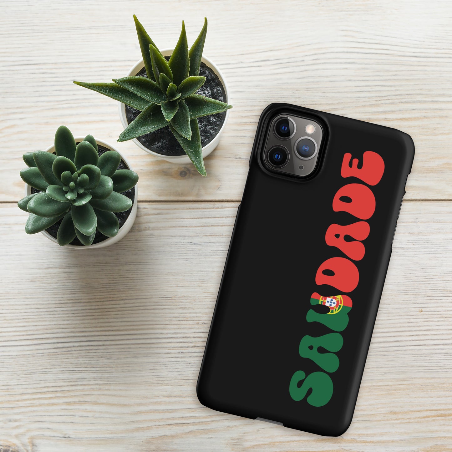 Coque iPhone rigide « Saudade Portugal »