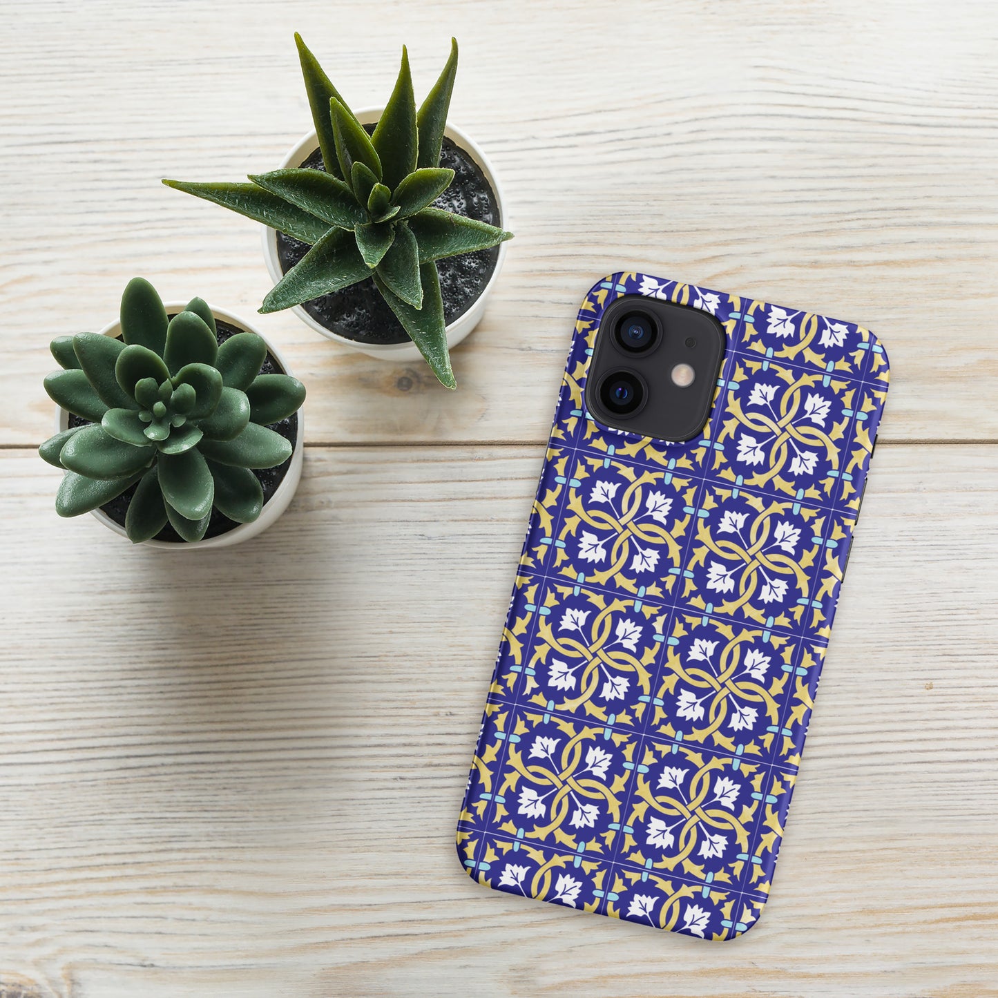 Coque iPhone rigide « Azulejos de Leiria »