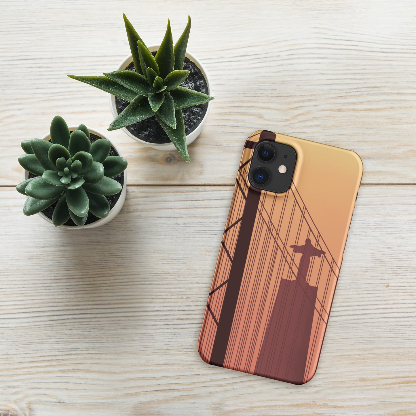 Capa rígida para iPhone “Sunset em Lisboa”