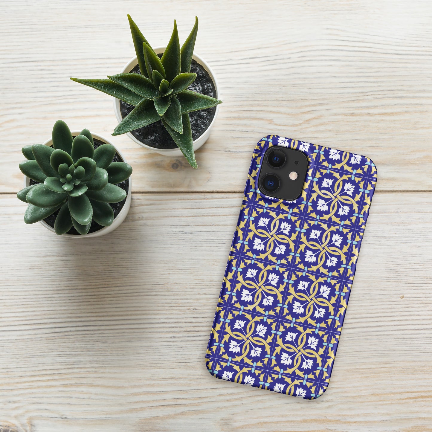 Coque iPhone rigide « Azulejos de Leiria »