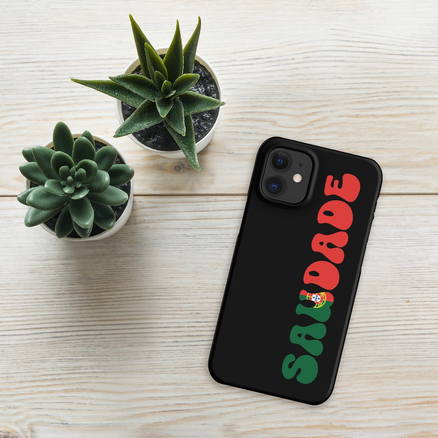 Coque iPhone rigide « Saudade Portugal »