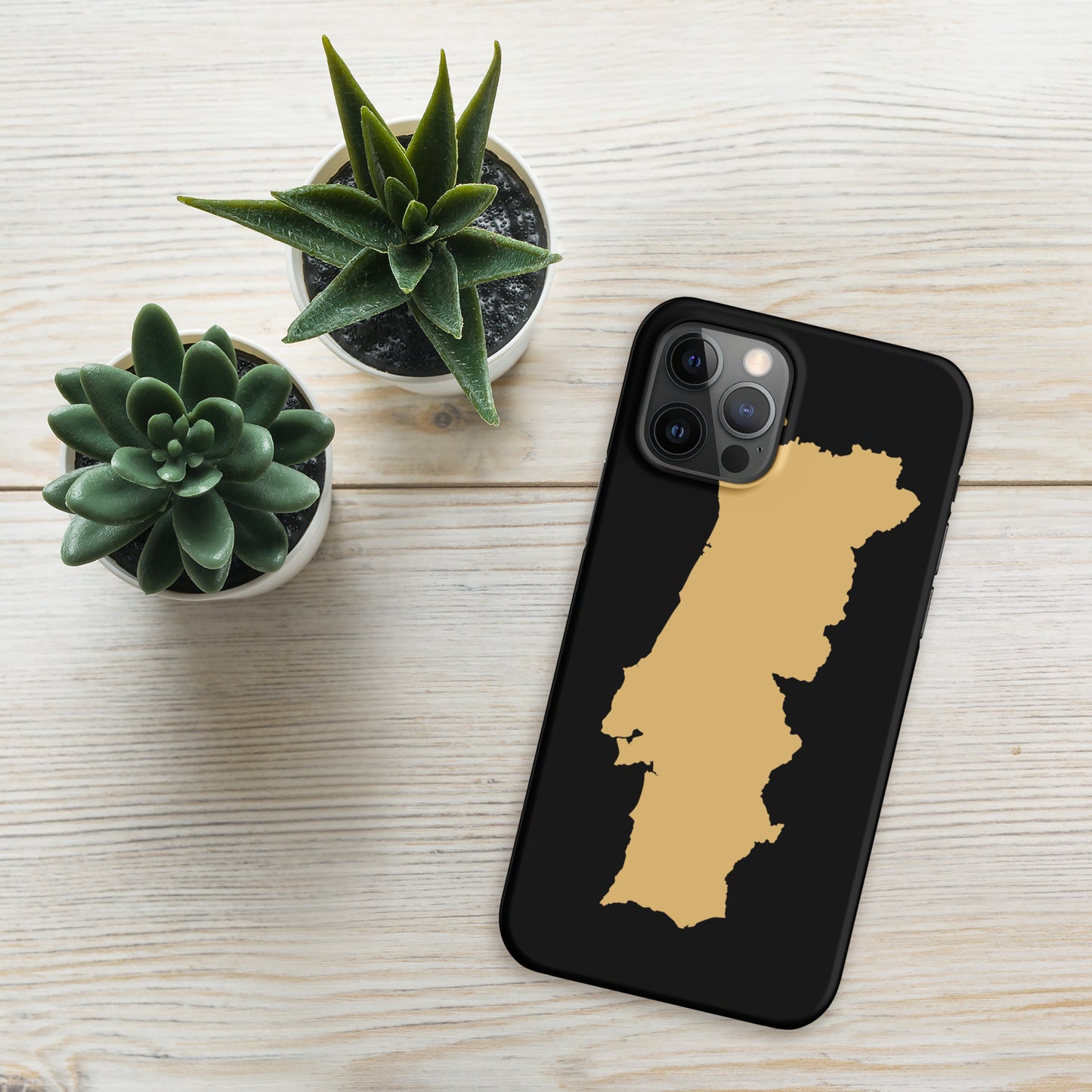 Capa rígida para iPhone “Mapa de Portugal”