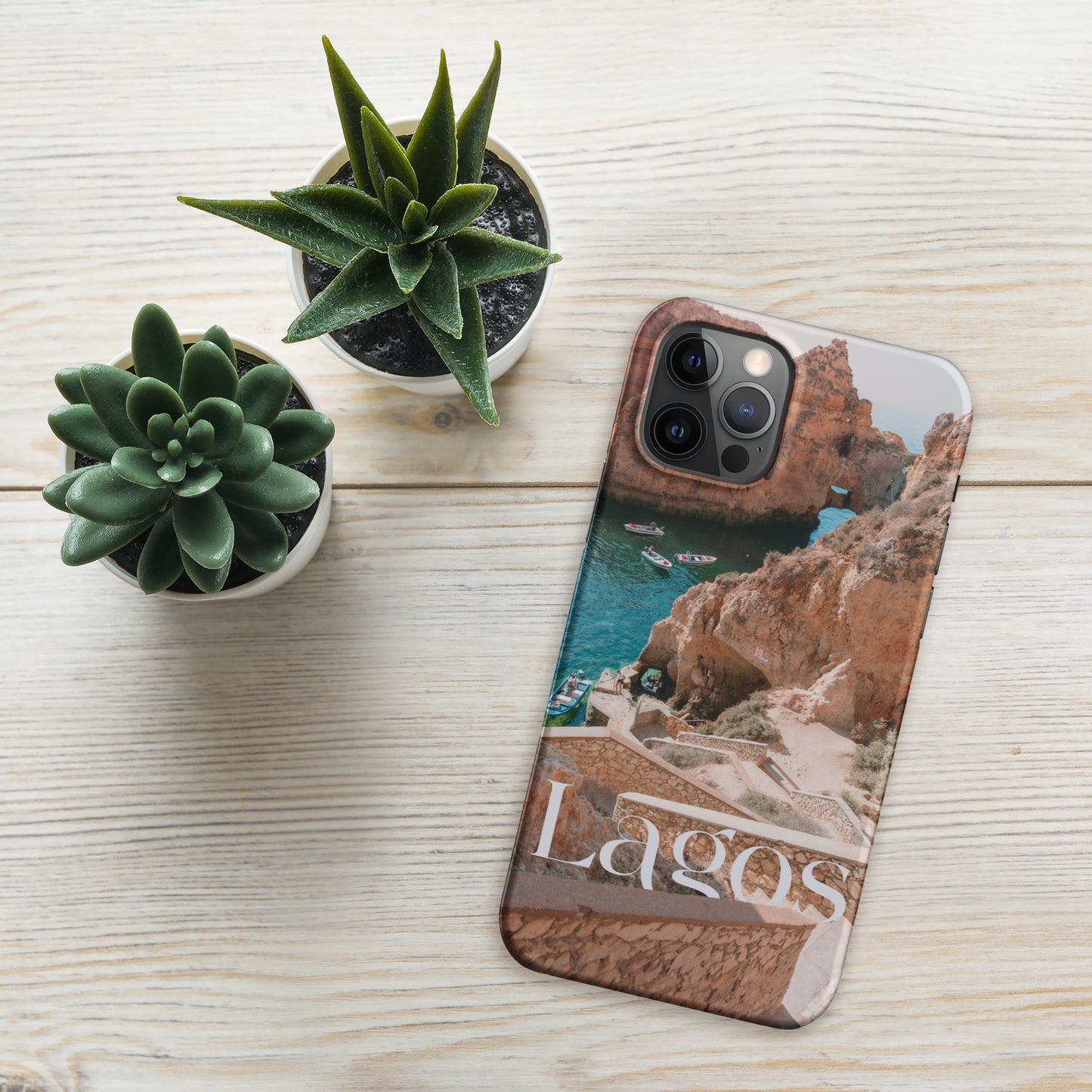 Coque iPhone rigide « Photo Lagos »