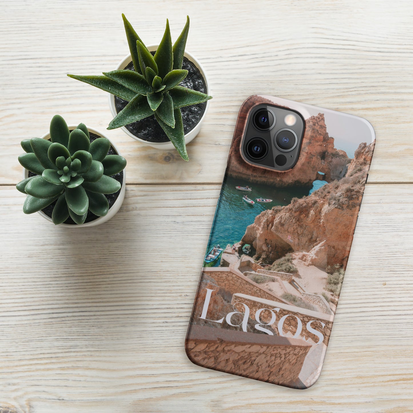 Coque iPhone rigide « Photo Lagos »