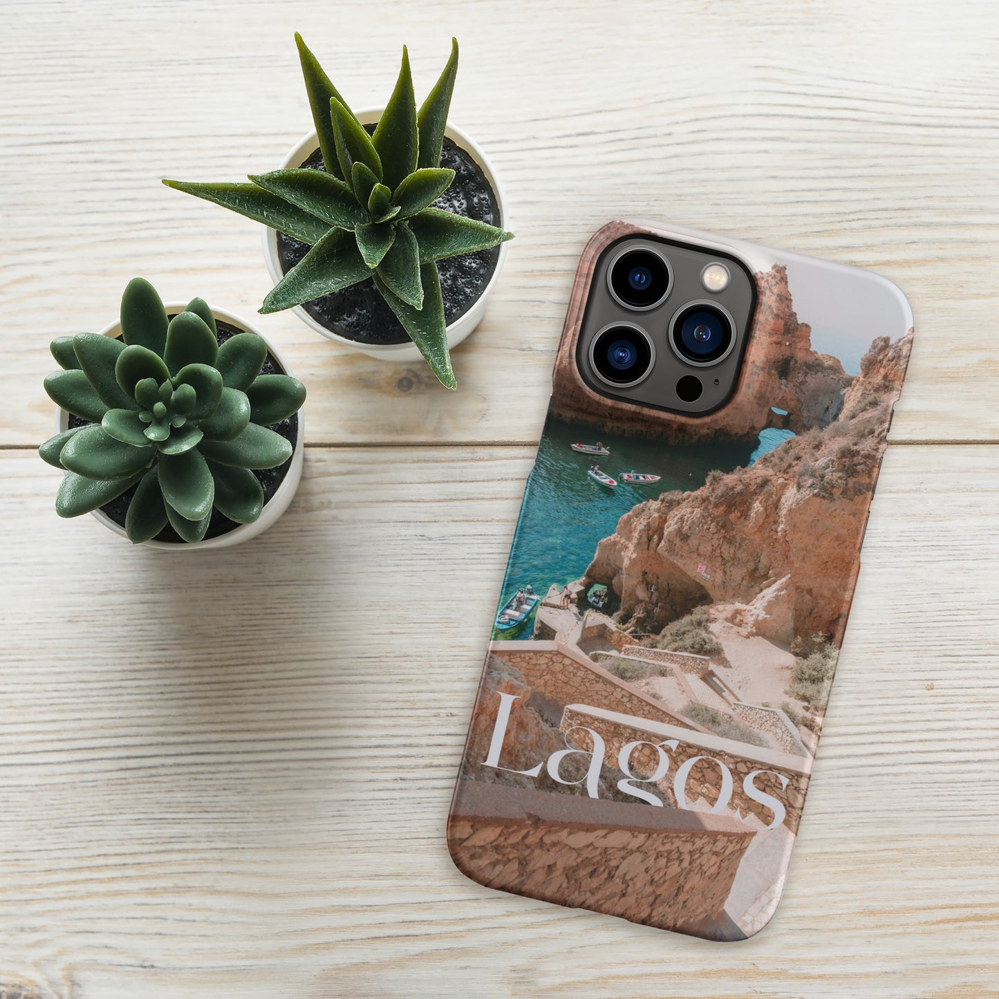 Coque iPhone rigide « Photo Lagos »