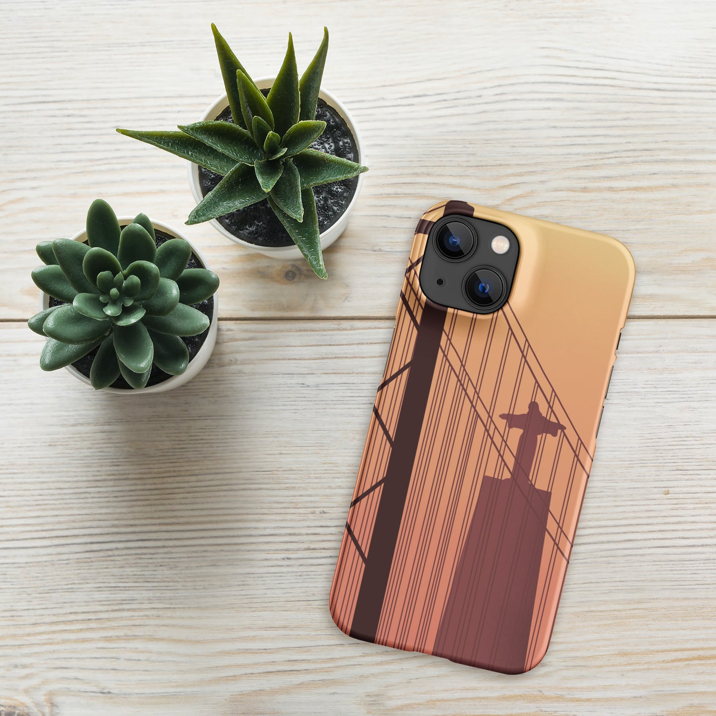 Capa rígida para iPhone “Sunset em Lisboa”