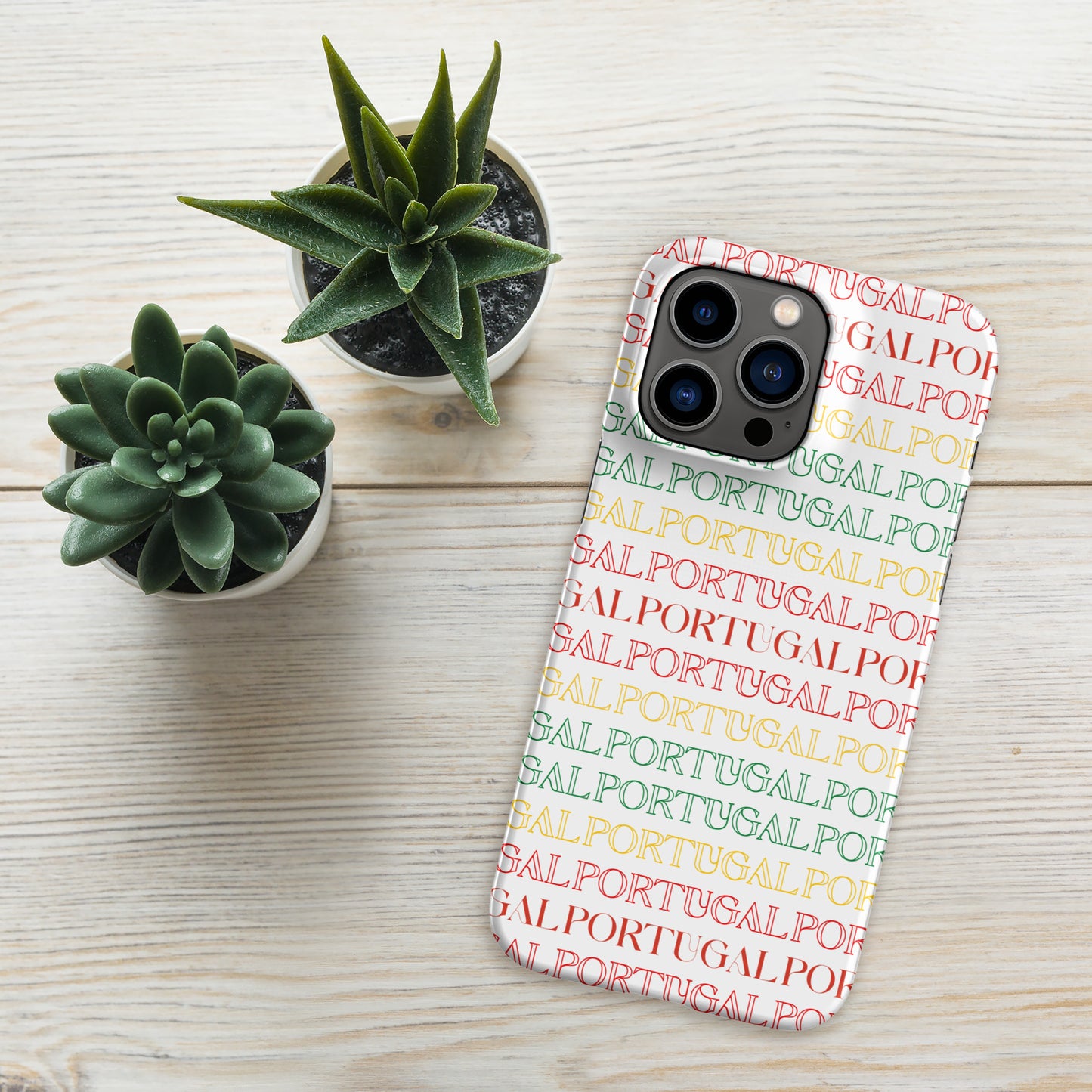 Coque iPhone rigide « Portugal Vibes »