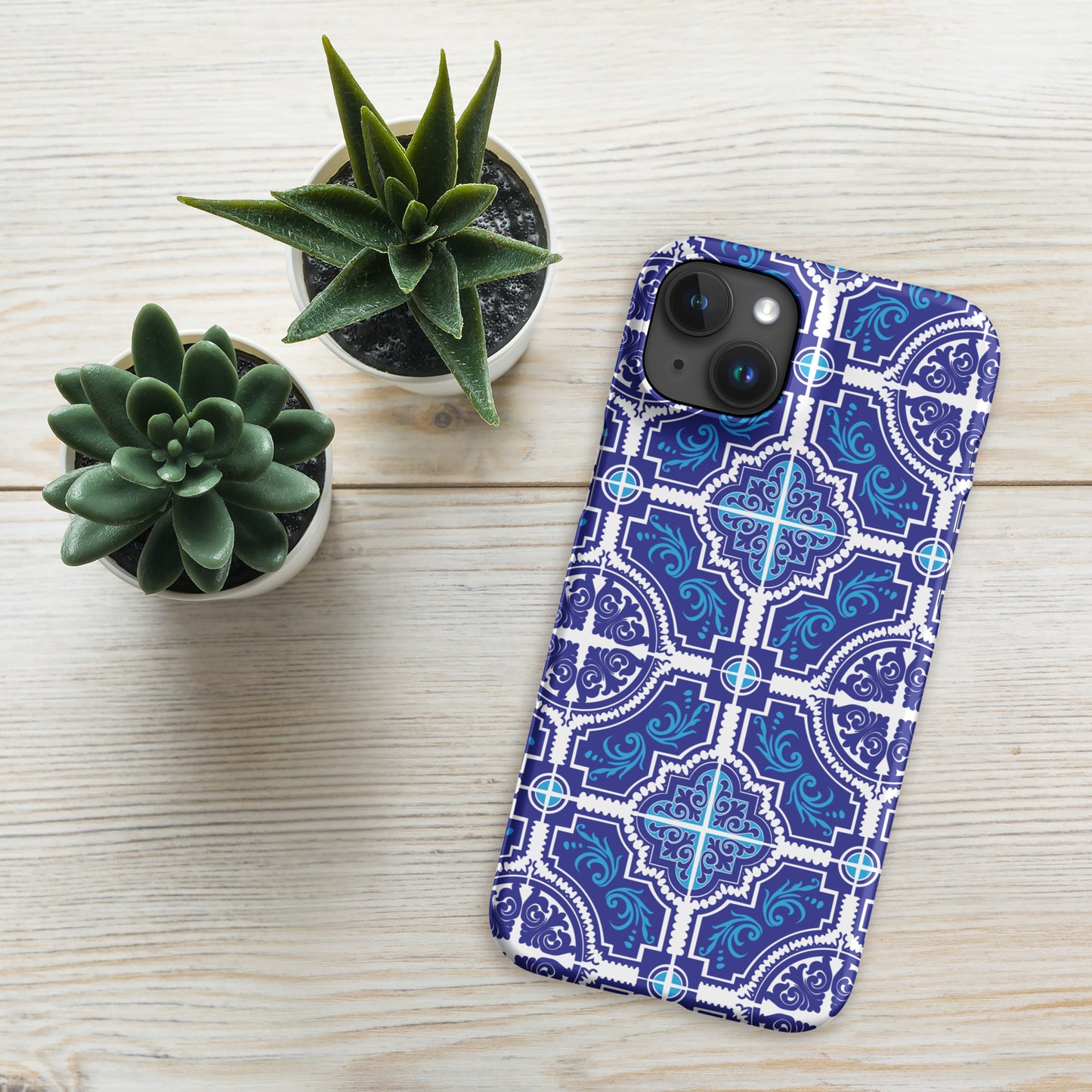 Capa rígida para iPhone "Azulejos"