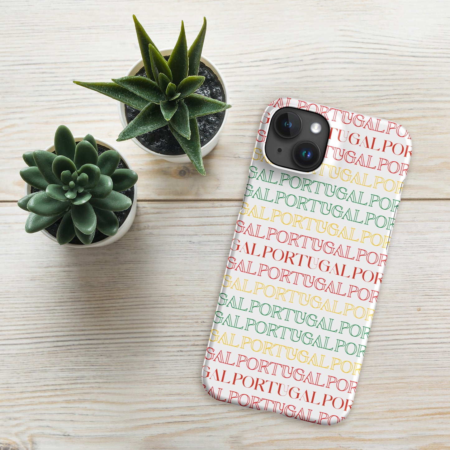 Coque iPhone rigide « Portugal Vibes »