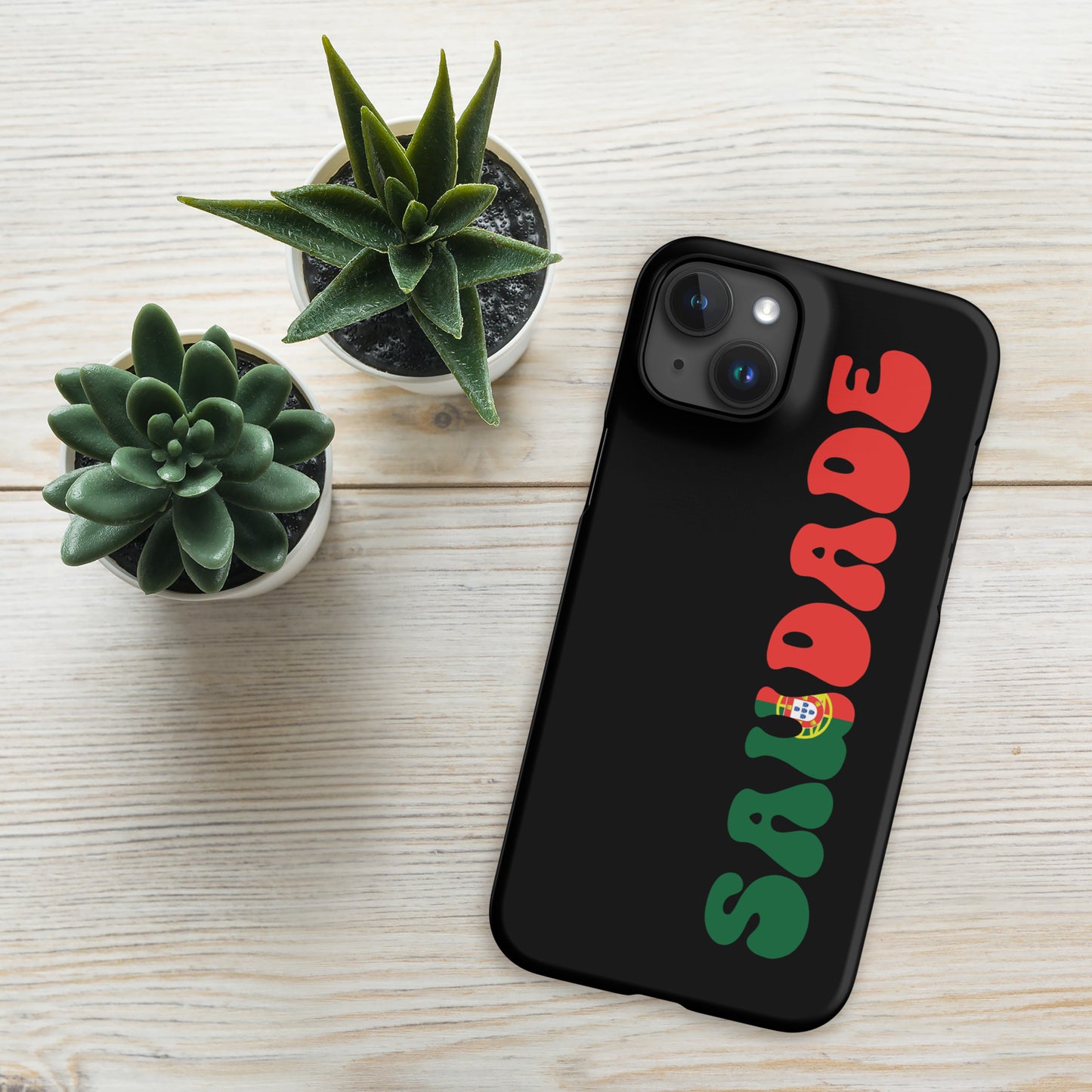 Coque iPhone rigide « Saudade Portugal »