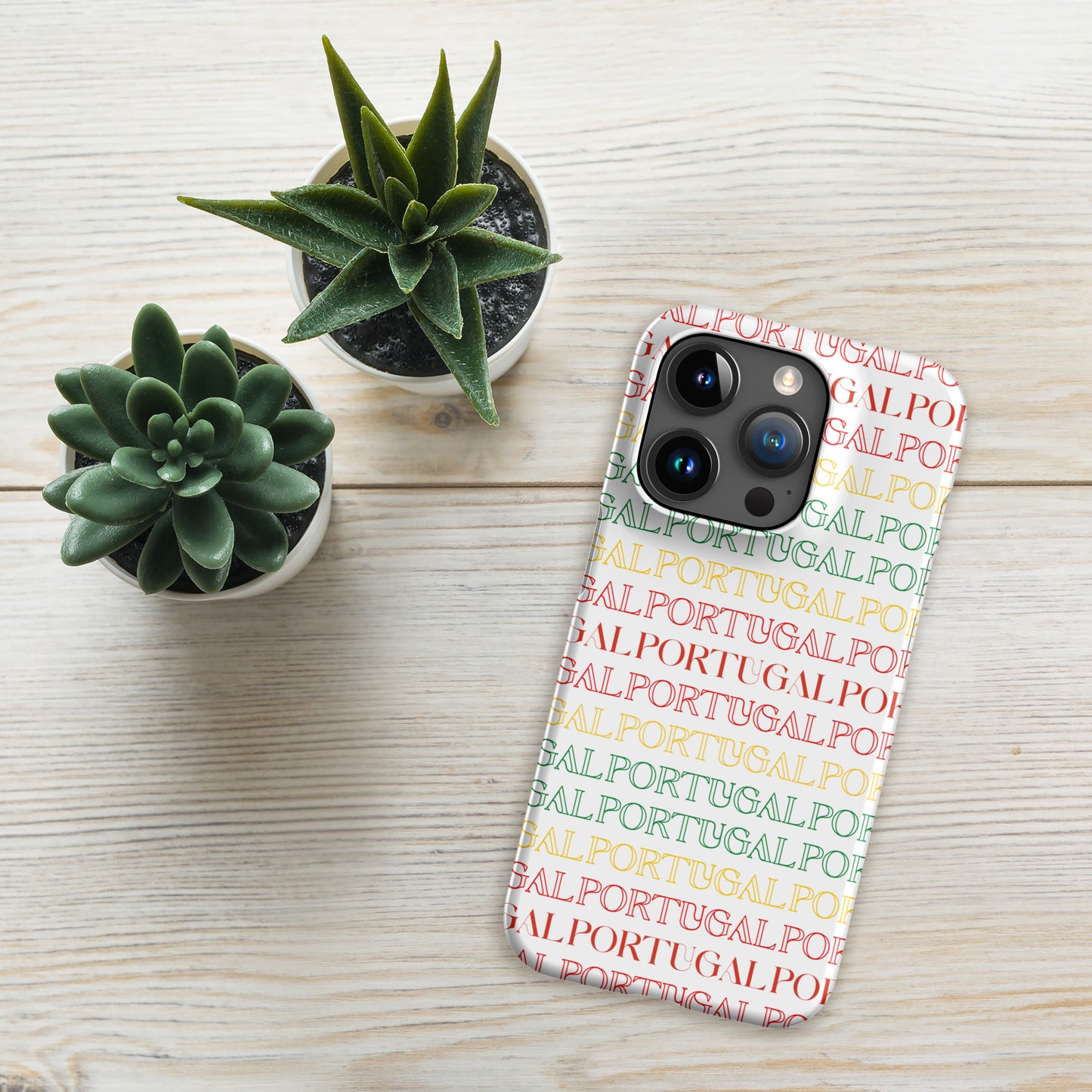 Coque iPhone rigide « Portugal Vibes »