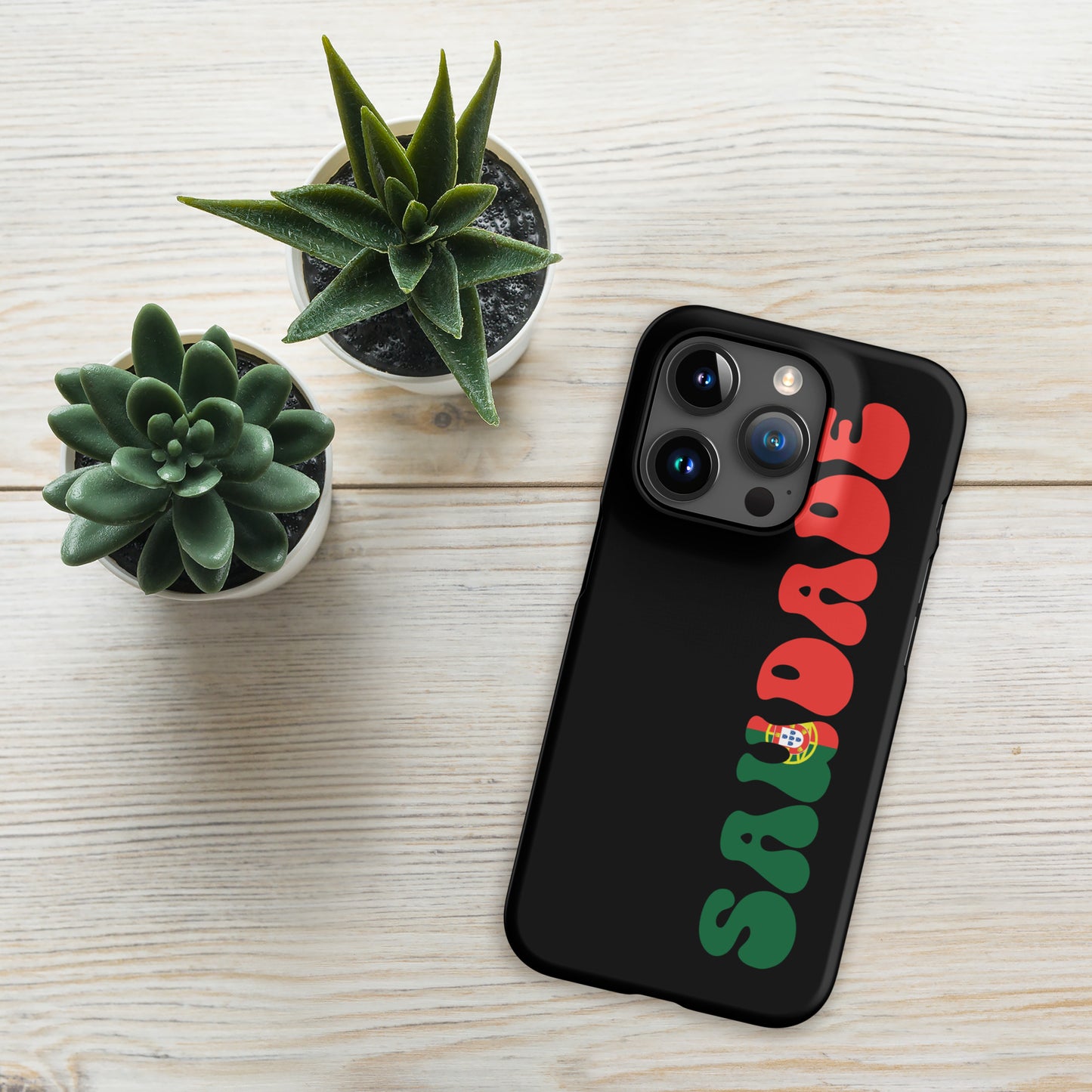 Coque iPhone rigide « Saudade Portugal »