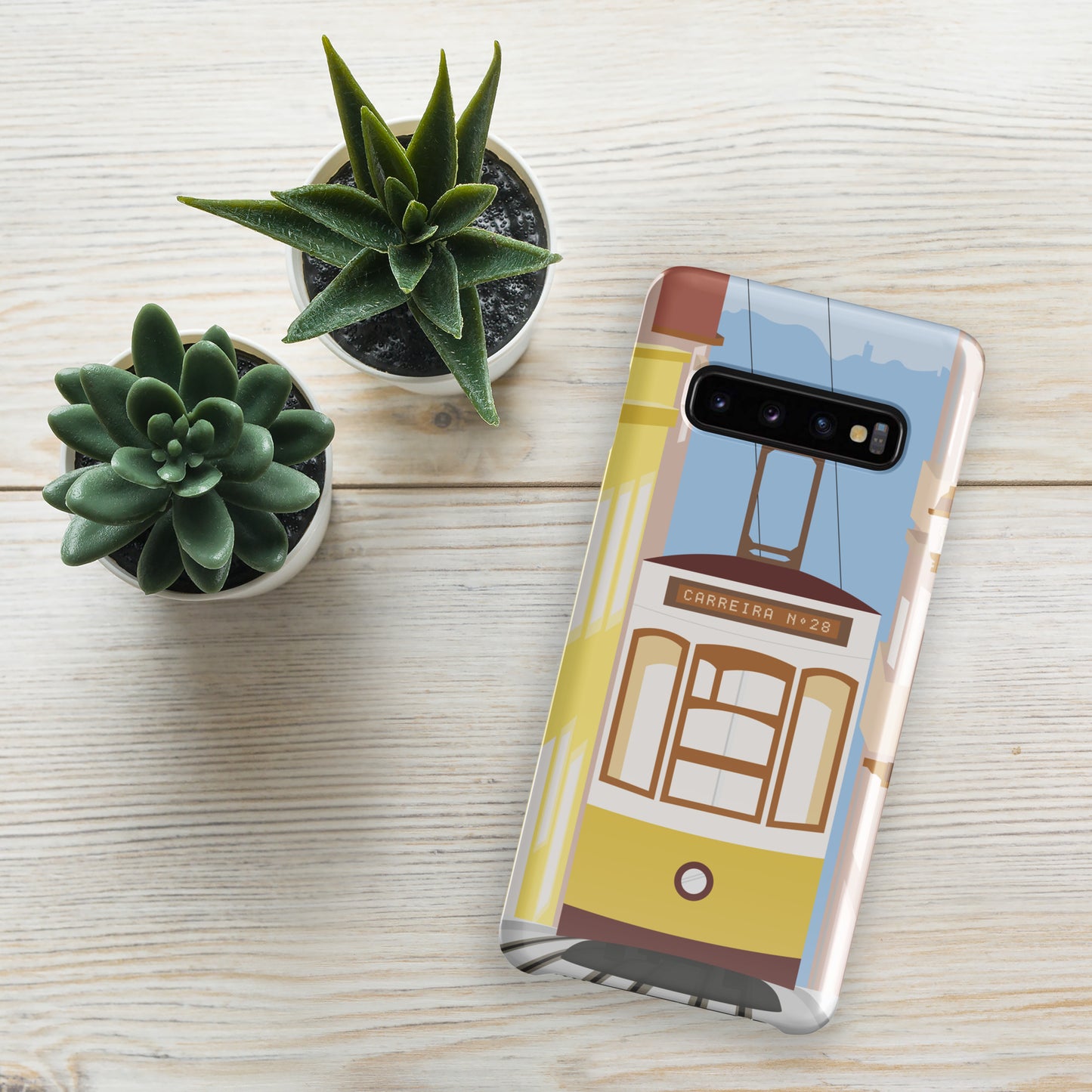 Coque Samsung rigide « Tramway Lisbonne »