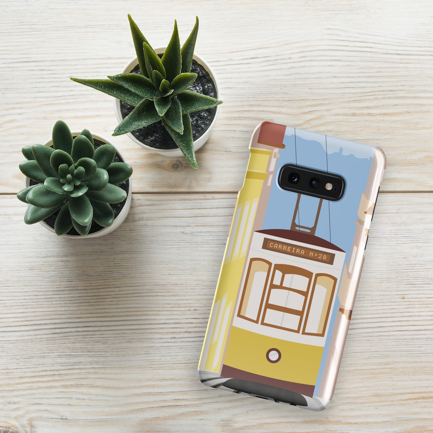 Coque Samsung rigide « Tramway Lisbonne »