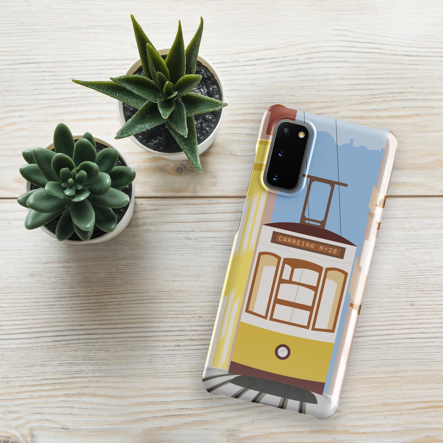 Coque Samsung rigide « Tramway Lisbonne »