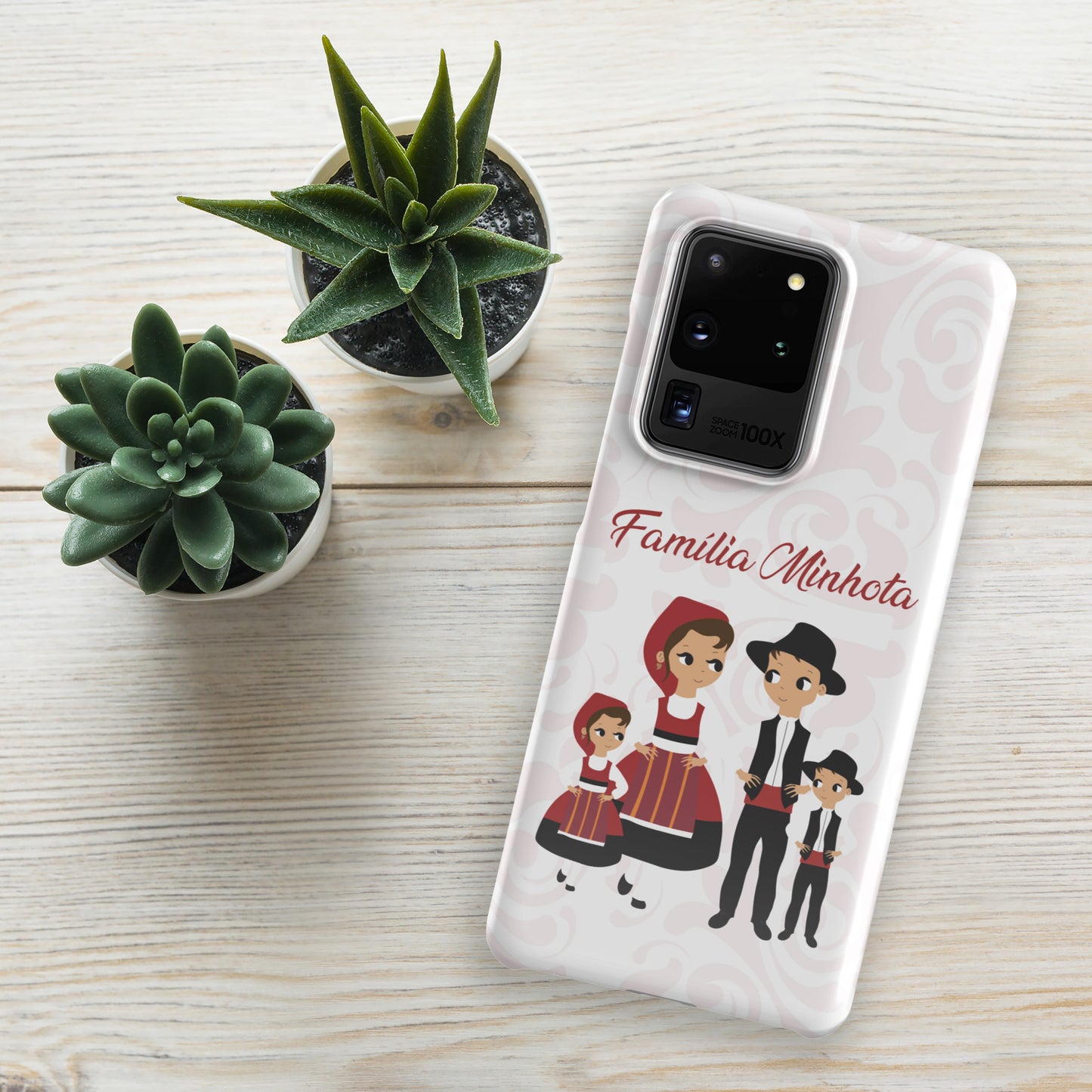 Capa rígida Samsung "Família Minhota" personalizável