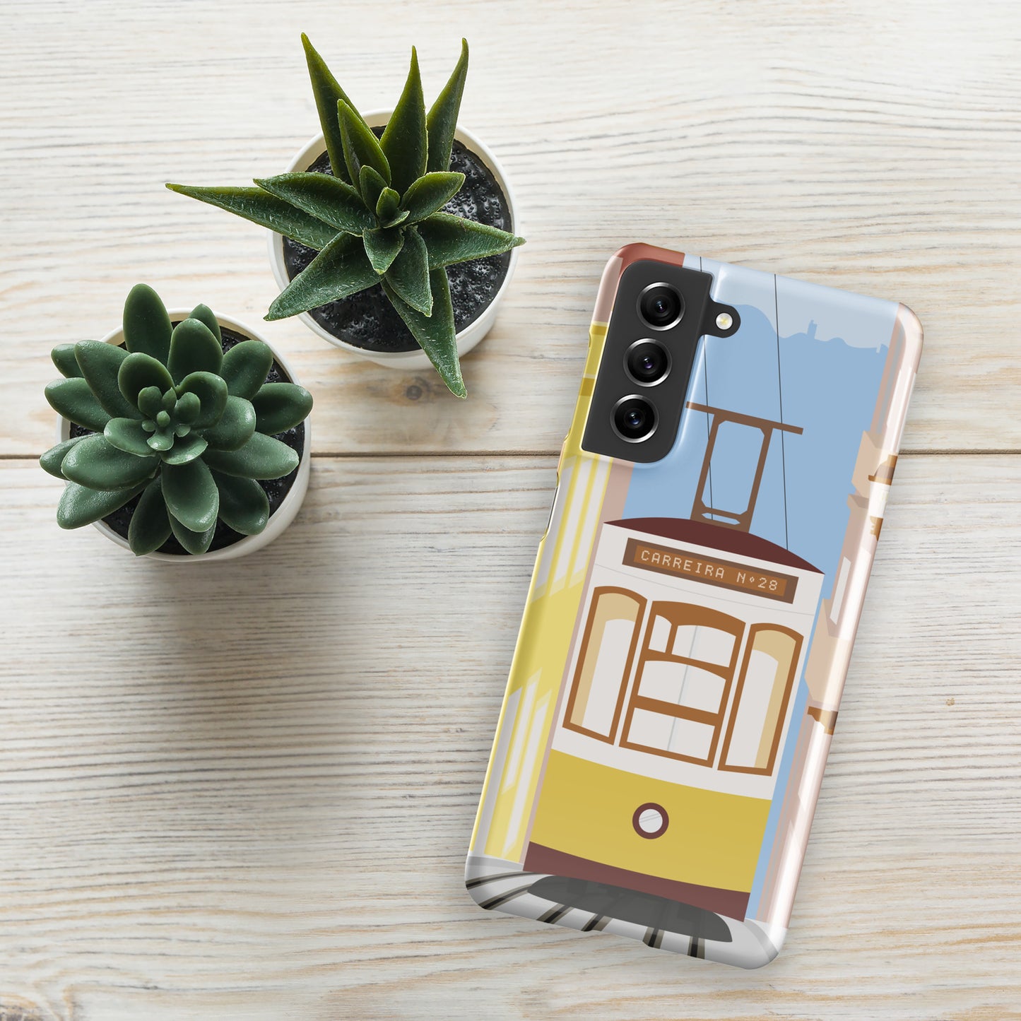 Coque Samsung rigide « Tramway Lisbonne »