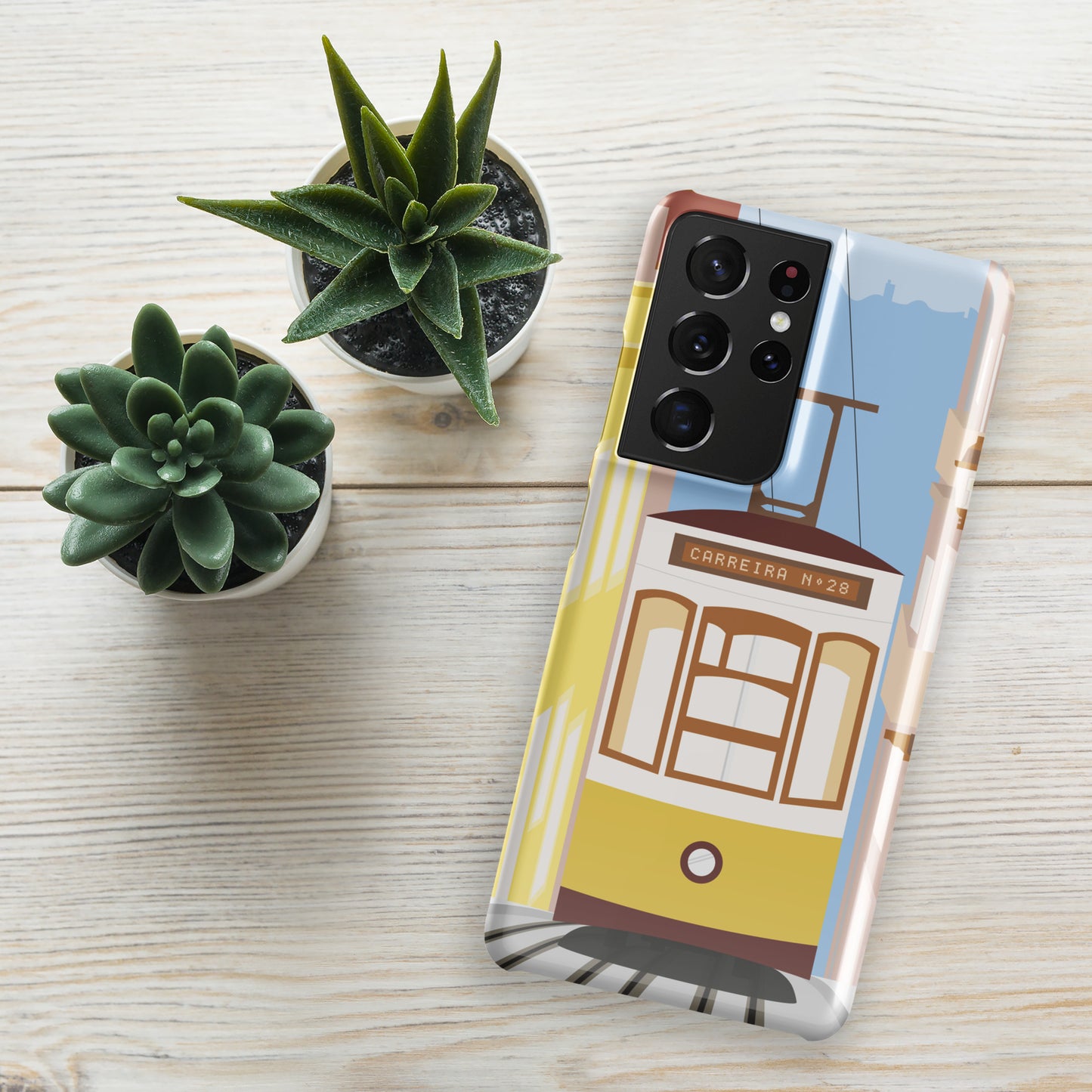 Coque Samsung rigide « Tramway Lisbonne »