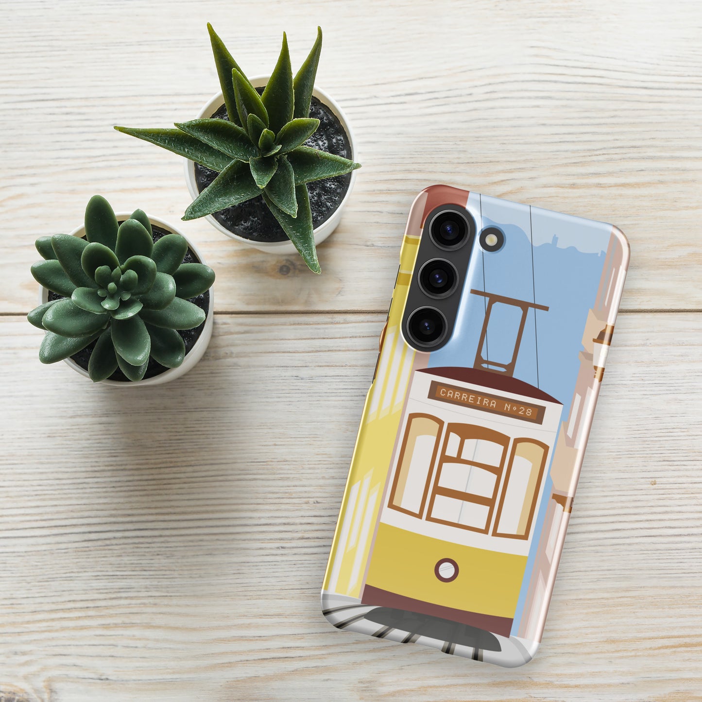 Coque Samsung rigide « Tramway Lisbonne »