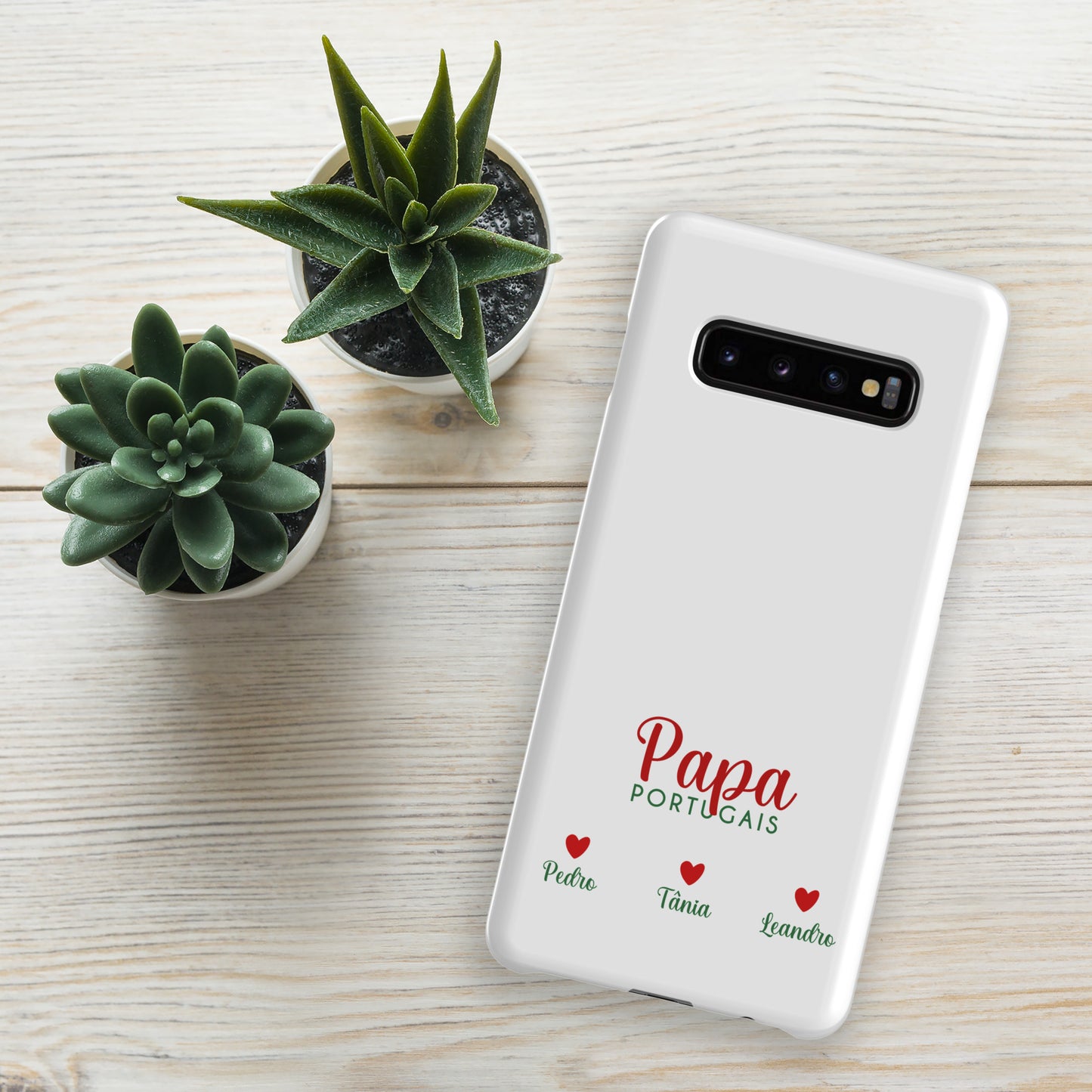 Capa rígida Samsung “Portuguese Dad” personalizável