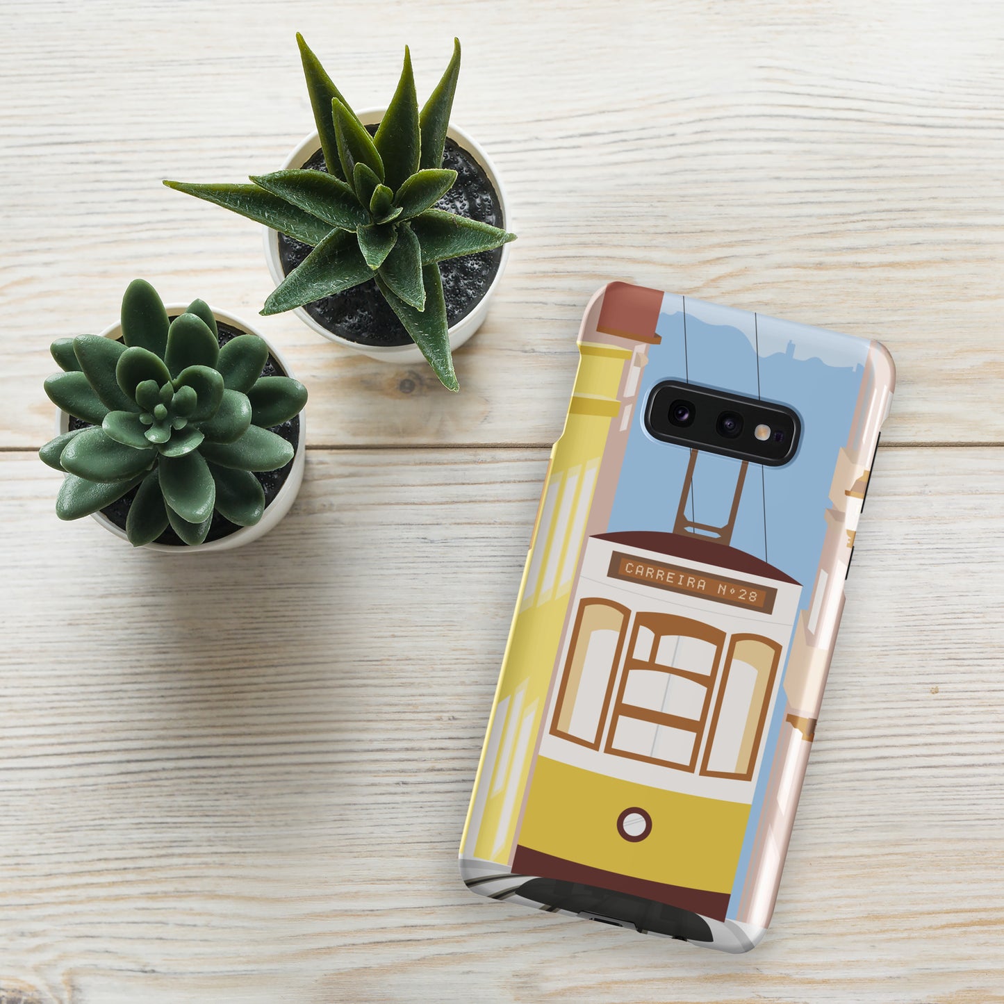 Coque Samsung rigide « Tramway Lisbonne »