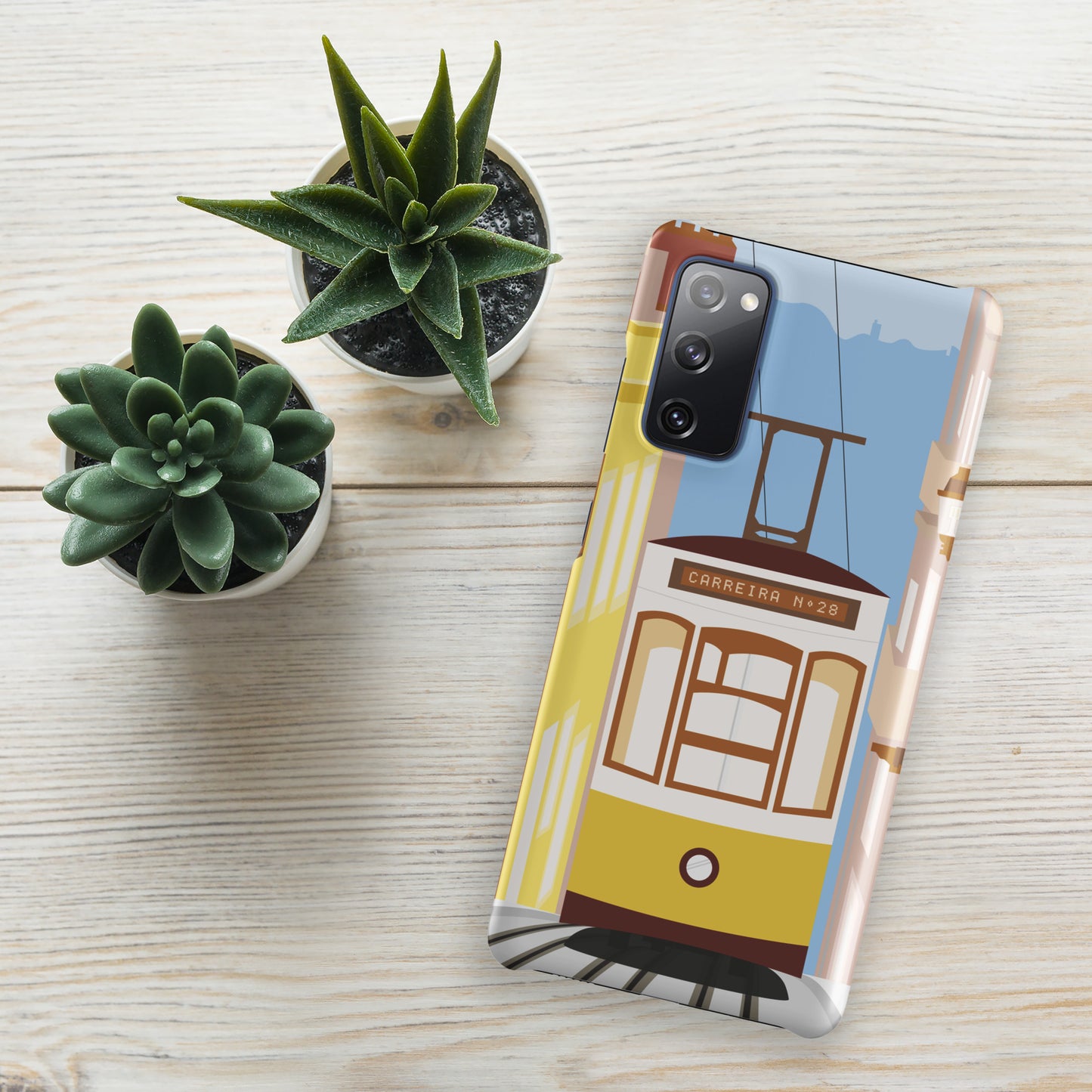 Coque Samsung rigide « Tramway Lisbonne »