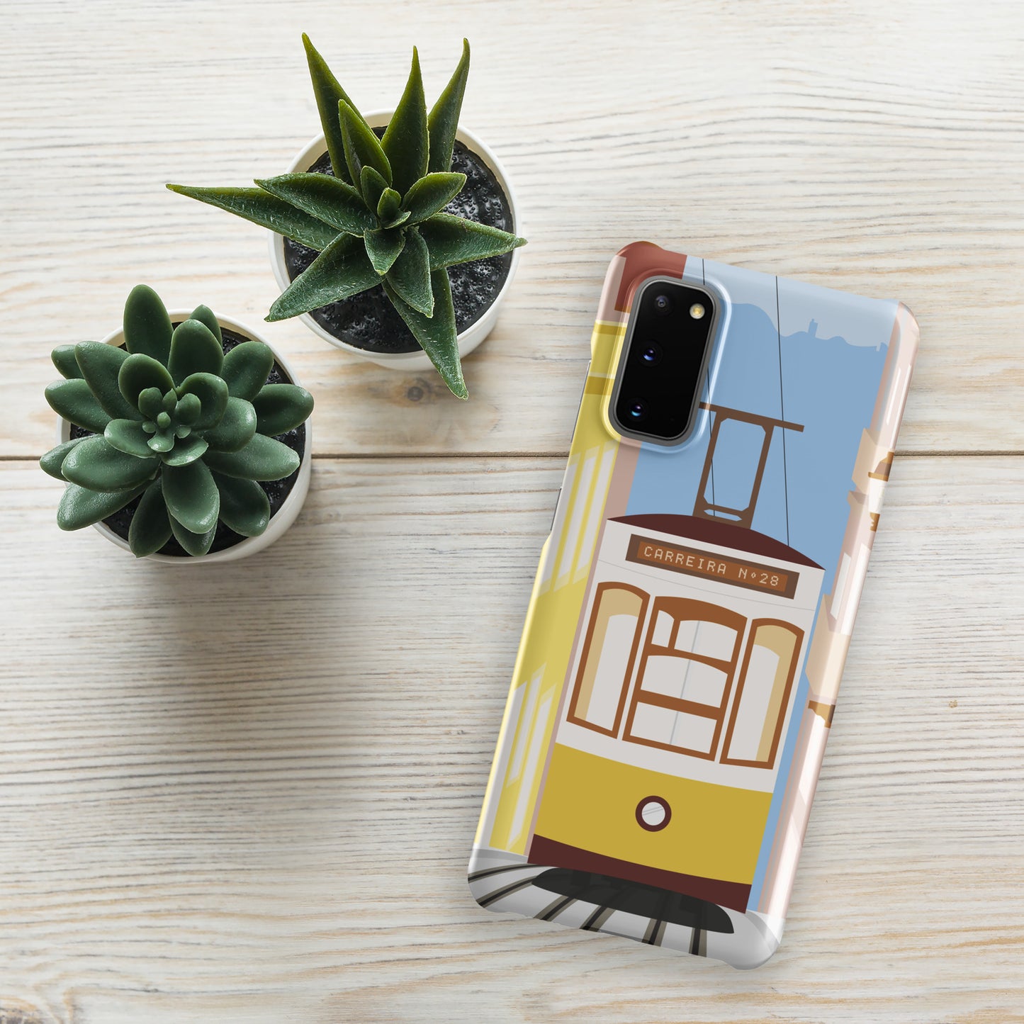 Coque Samsung rigide « Tramway Lisbonne »