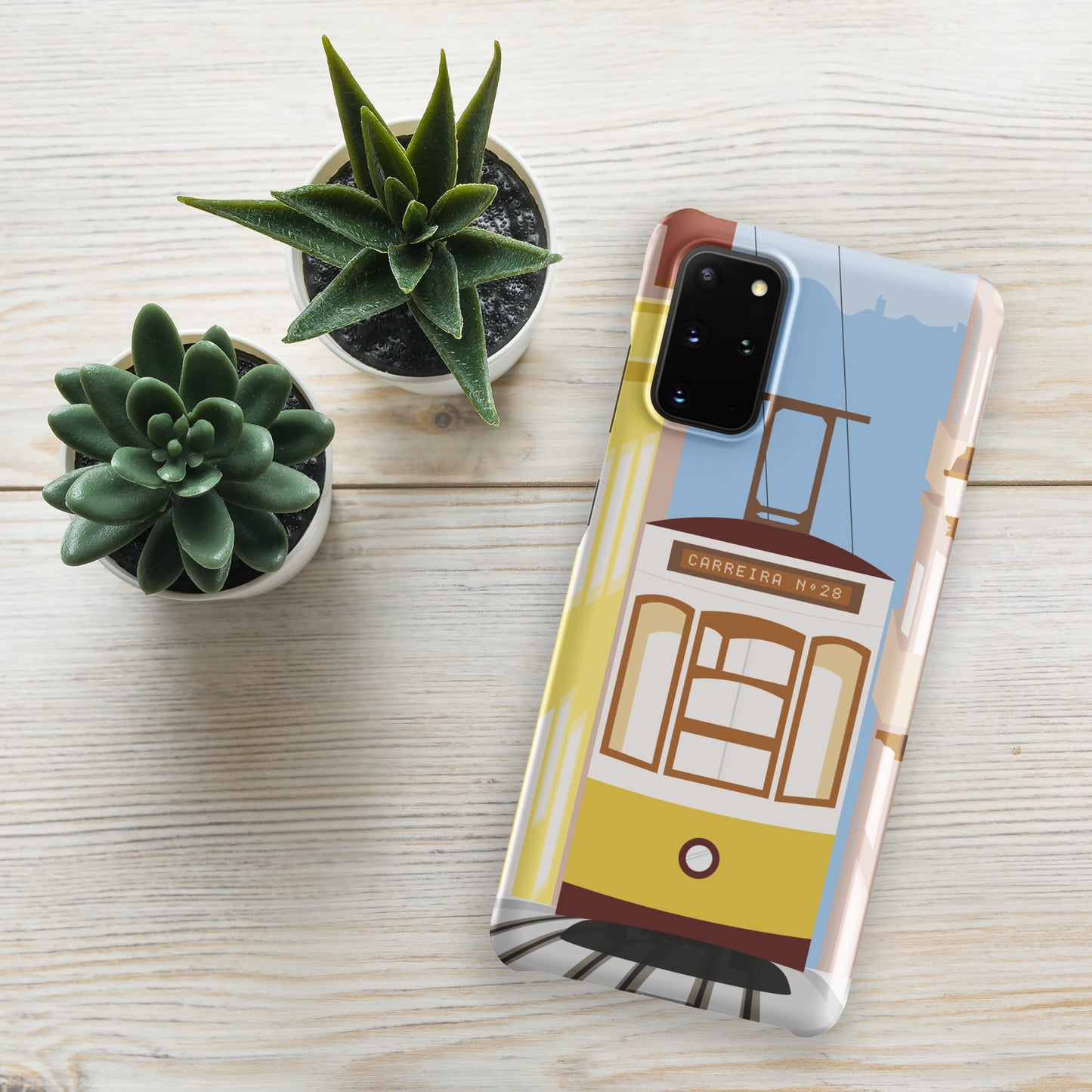 Coque Samsung rigide « Tramway Lisbonne »