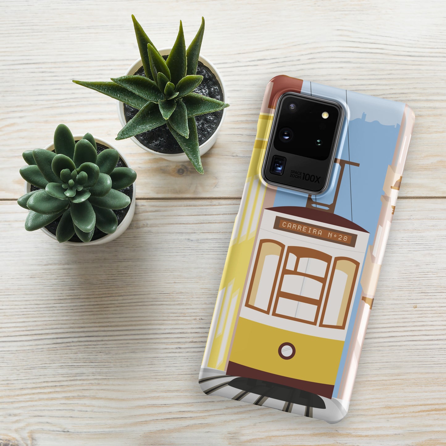 Coque Samsung rigide « Tramway Lisbonne »