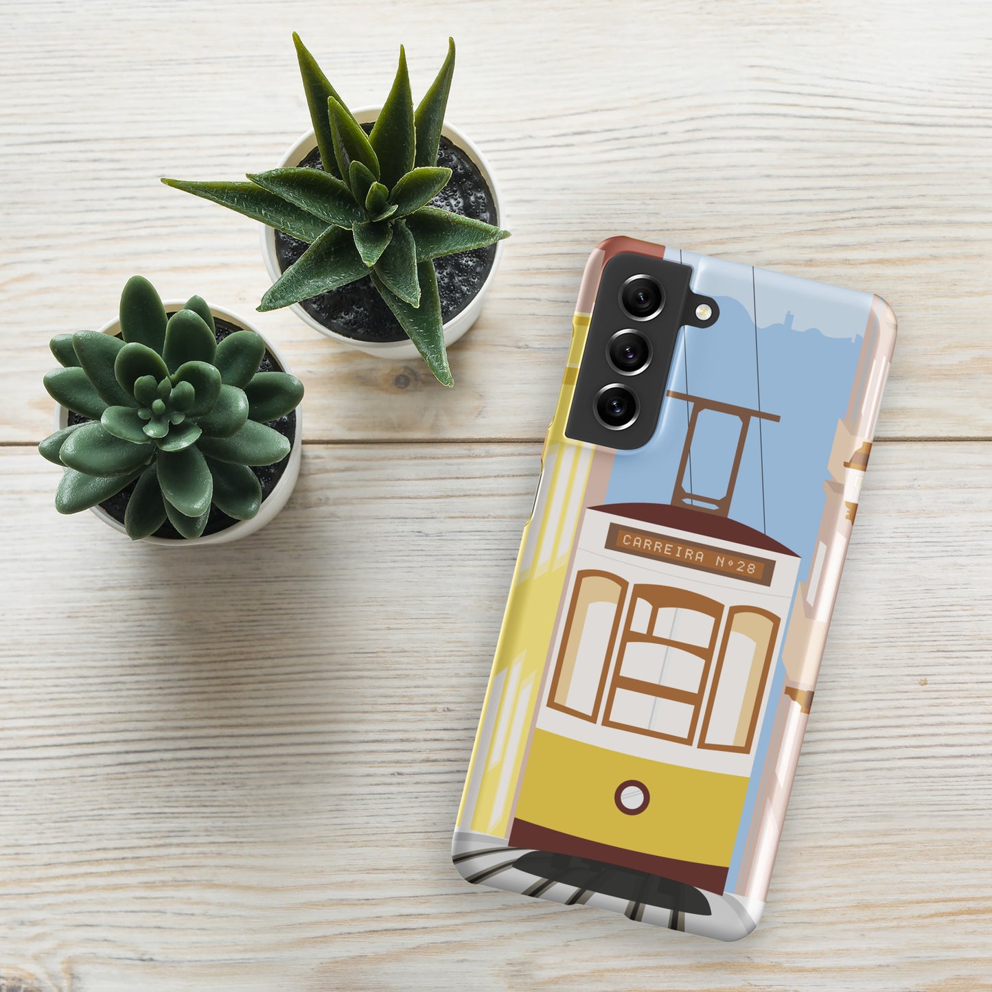 Coque Samsung rigide « Tramway Lisbonne »