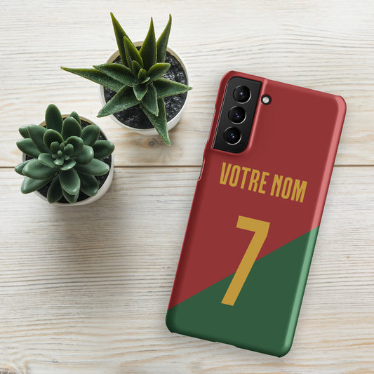 Capa rígida Samsung "camisa de Portugal" personalizável