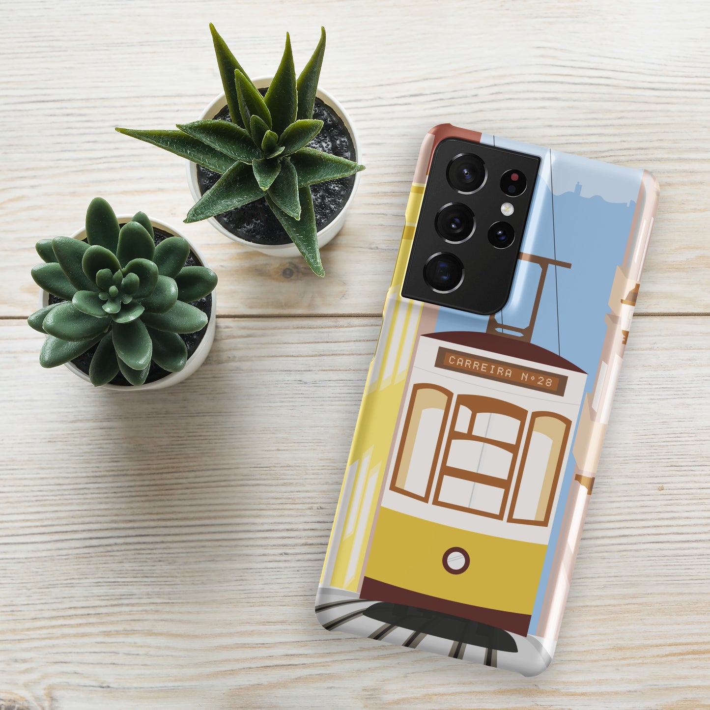 Coque Samsung rigide « Tramway Lisbonne »