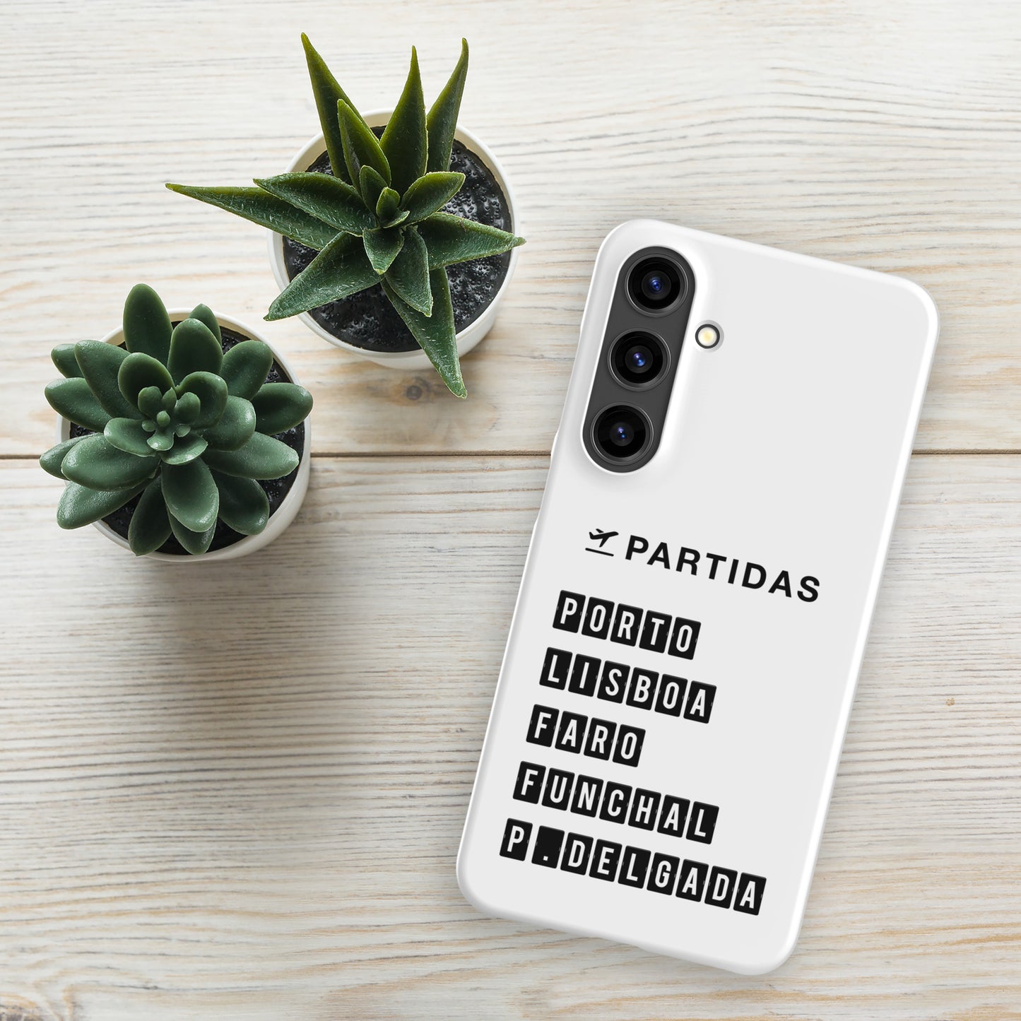 Coque Samsung rigide « Destination Portugal »