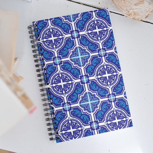 Caderno espiral A5 “Azulejos”