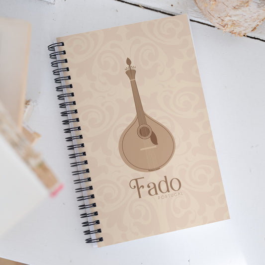 Caderno espiral A5 “Fado”