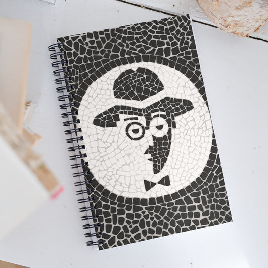 Caderno espiral A5 “Fernando Pessoa”